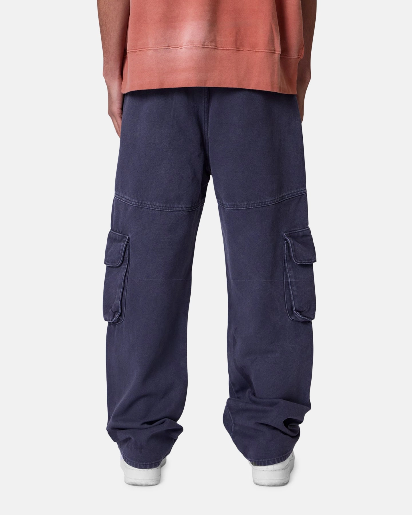 Modern Utility Flex Fit Design MNML Ultra Baggy Pocketeer Denim Pants Washed Black