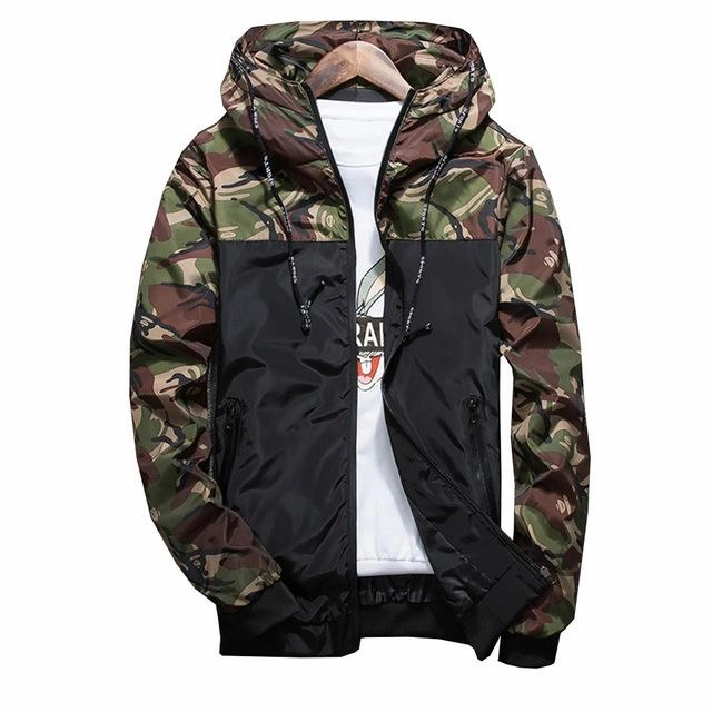 Trendy Must Have Transitional Daily Fit West Louis? Camouflage Spring Thin Male Camo Jacket
