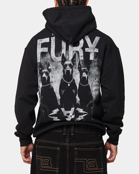 The Anti Order Fury Hoodie Black Moisture Wicking Material