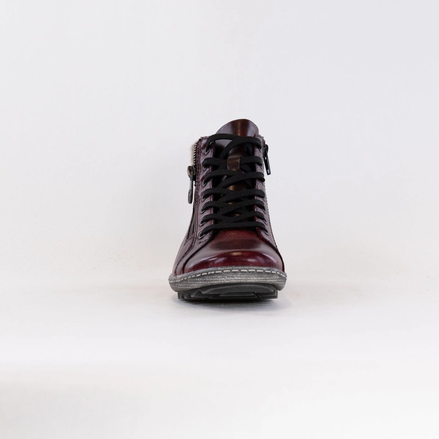 Remonte R1473 Bootie (Women's) - Wine Low Profile Adventure Journey