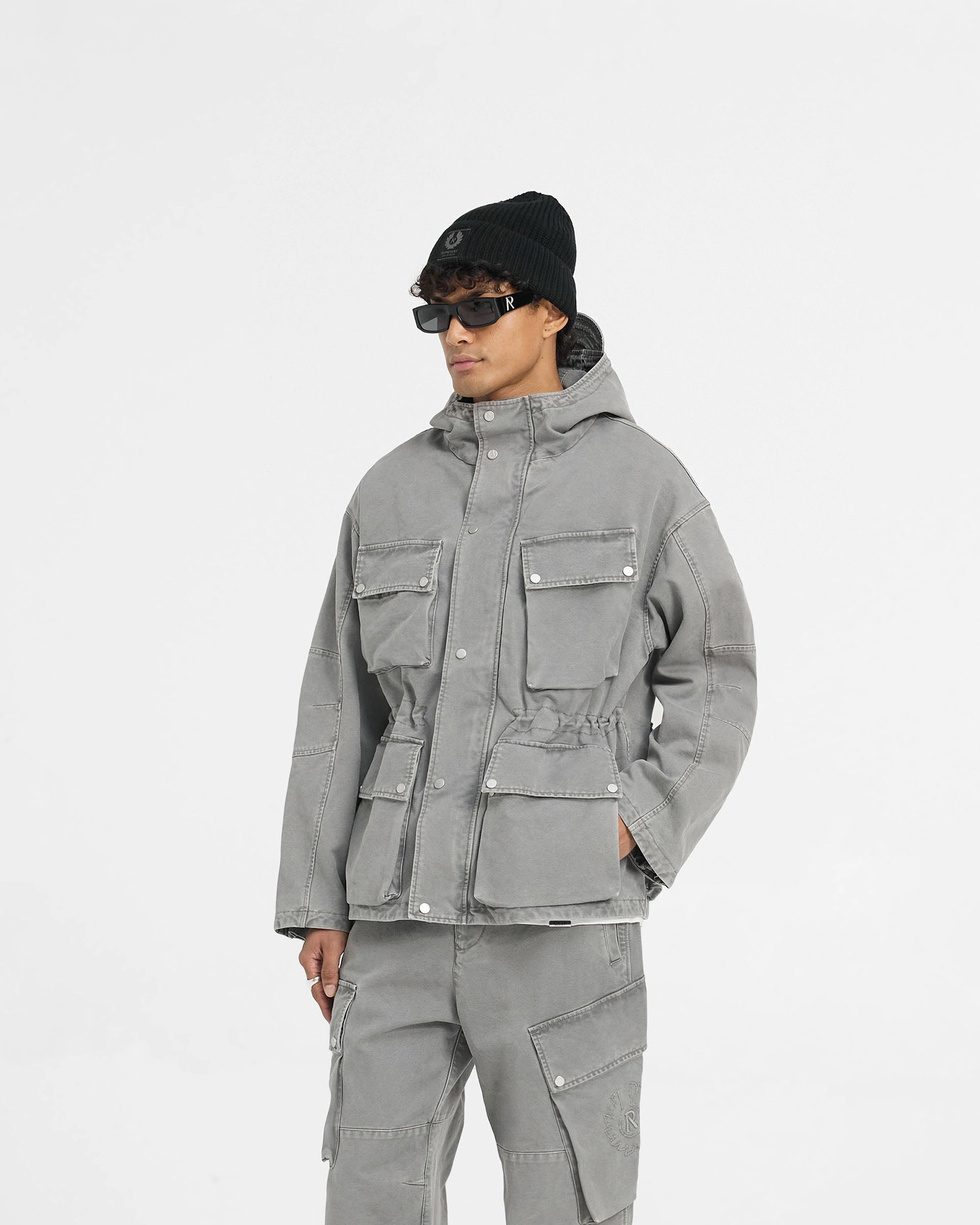 QuickRelease Buckles Represent X Belstaff Enduro Jacket - Shadow
