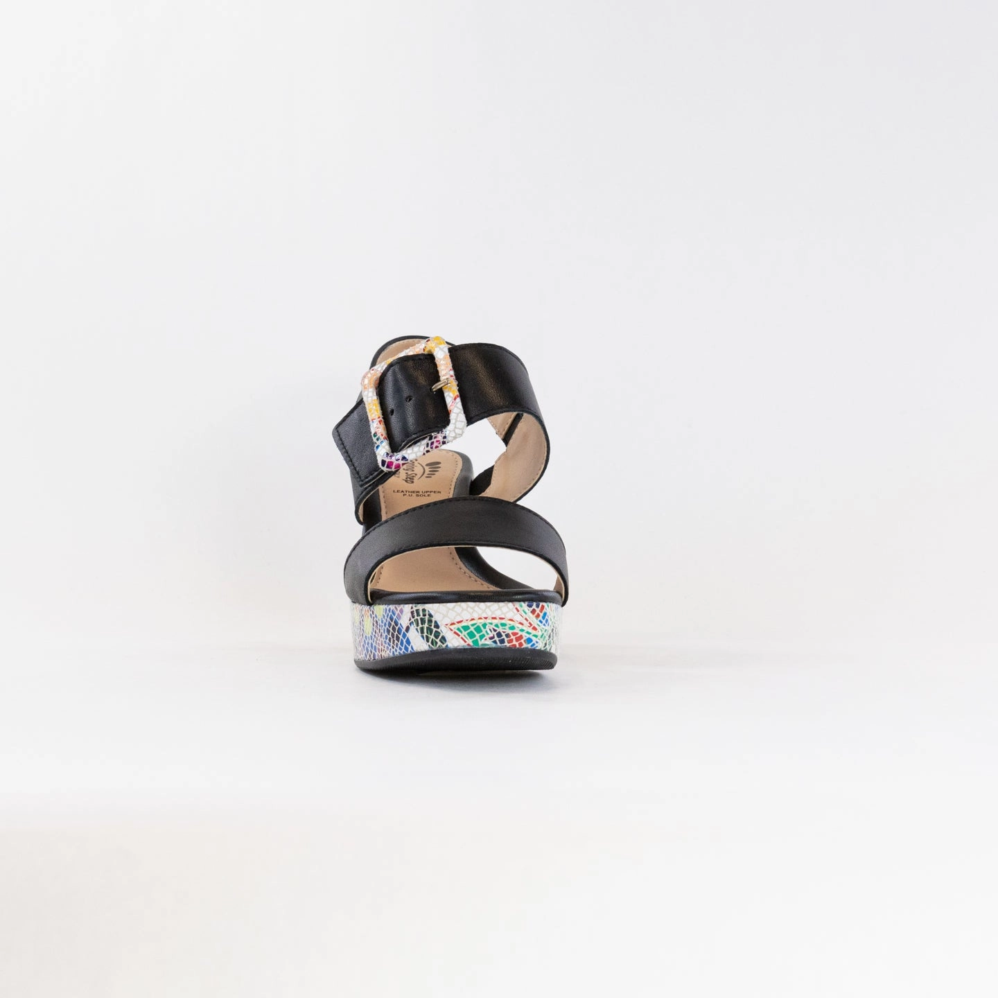 Boho Mood Running Comfort Spring Step Azucar (Women's) - Black Multi