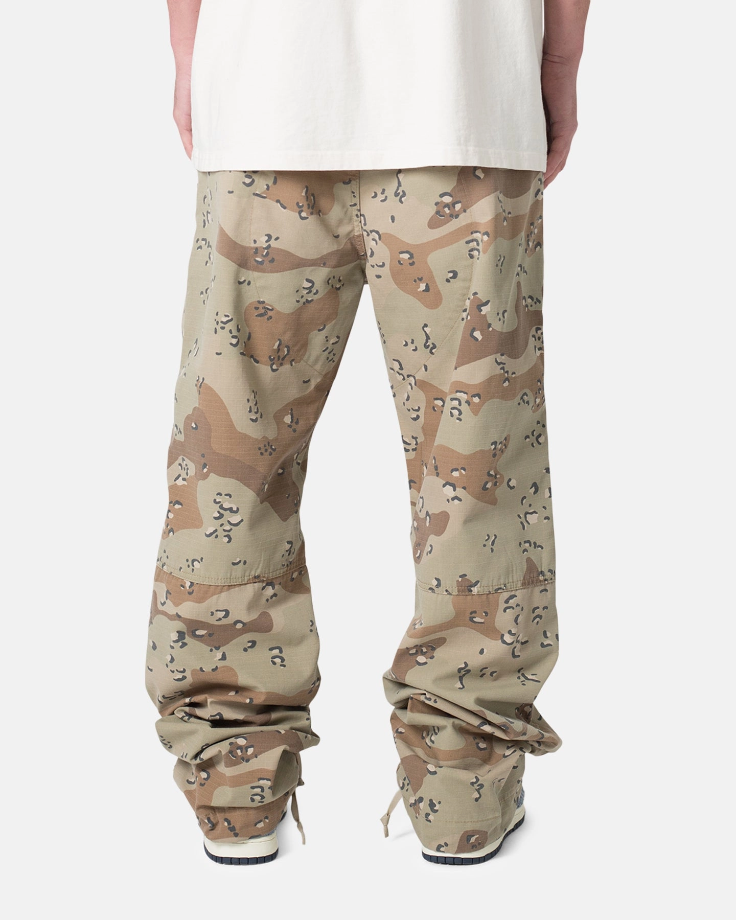 Reinforced Knees StaticResistantMaterial MNML Ultra Baggy Cargo Pants Desert Camo