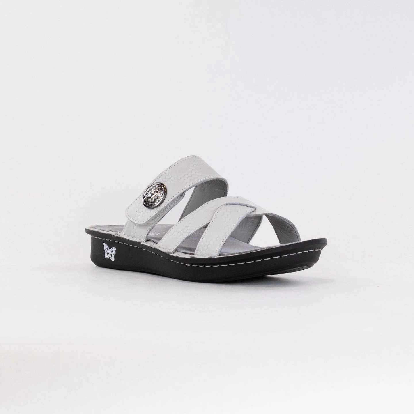 Alegria Victoriah (Women's) - Basketry White Recycled Rubber Sole