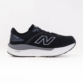 New Balance 1540V4 (Men's) - Black/Harbor Grey zippered running wear narrow - width shoe choice