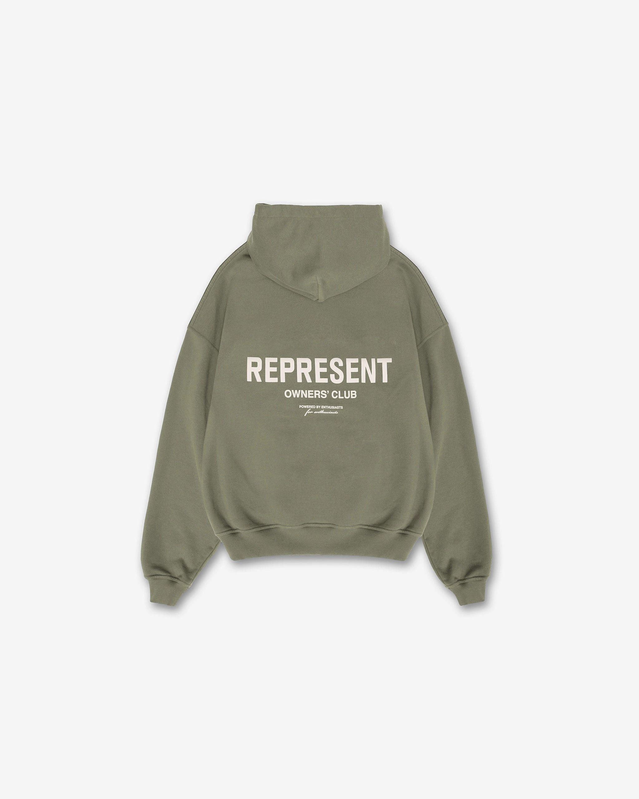 Represent Owners Club Hoodie - Olive Eastern style