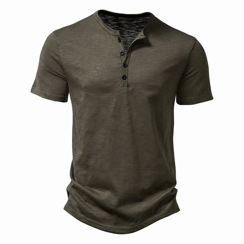 HighThreadCount Sleek And Stylish West Louis? Ultra-Soft Bamboo V-Neck Tee