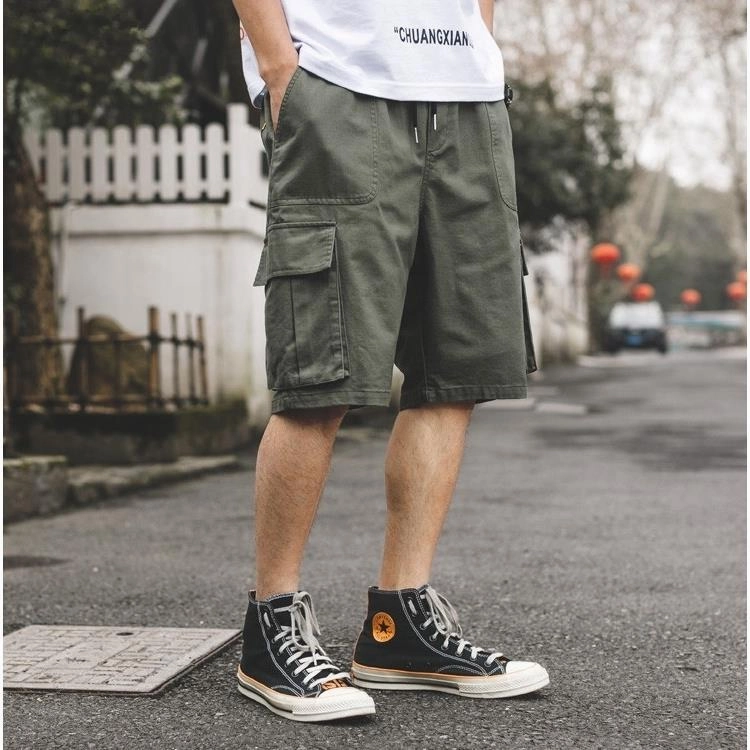 Basketball shorts UV Protection Fabric West Louis? Joker Knee Length Pants - Versatile and Stylish for Men