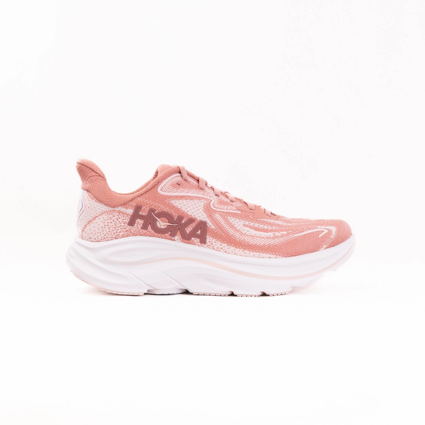decline running shoes Hoka Clifton 10 (Women's) - Blush/Rose Latte