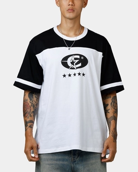 OdorControl Carre Star Shooter Panelled T-Shirt Black/White