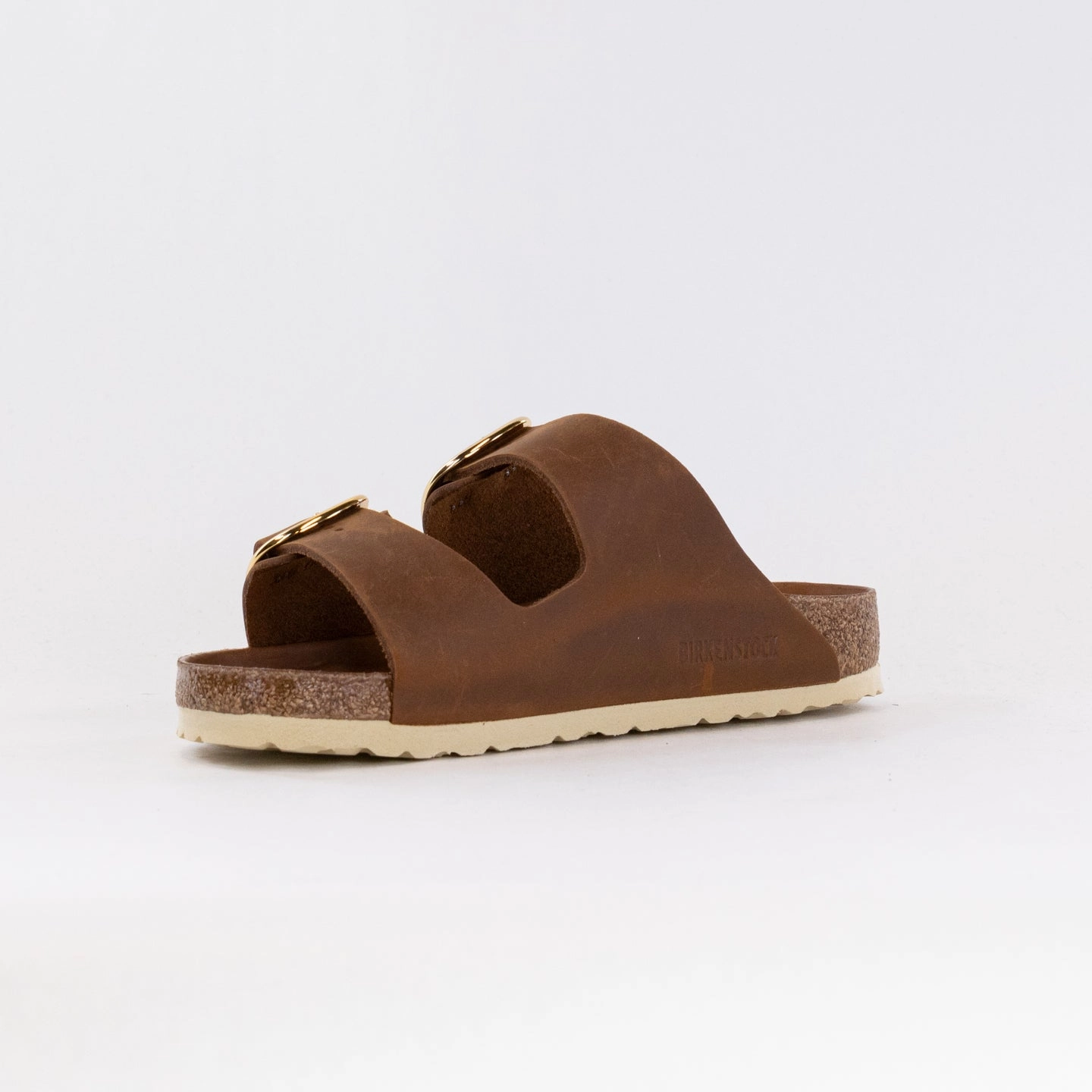 Birkenstock Arizona Big Buckle (Women's) - Cognac Reinforced toe