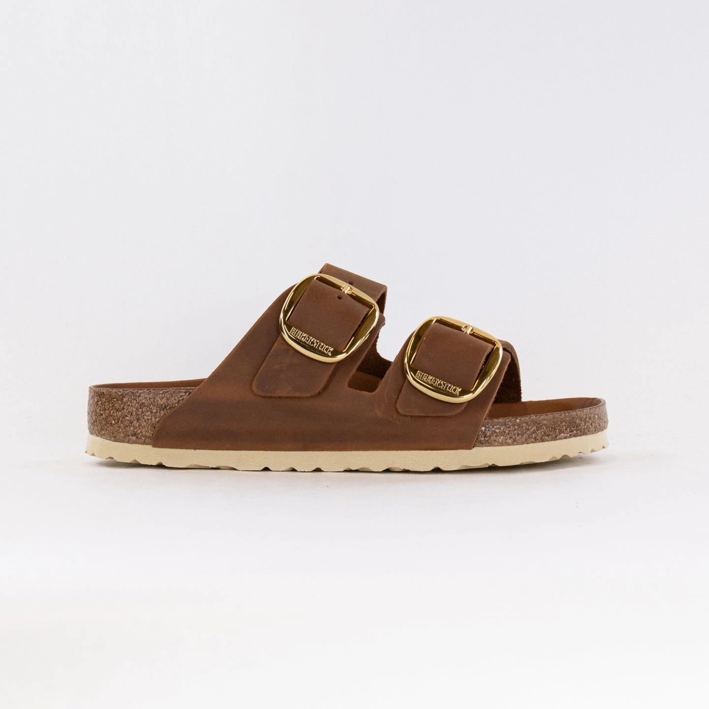 Light Arch Birkenstock Arizona Big Buckle (Women's) - Cognac