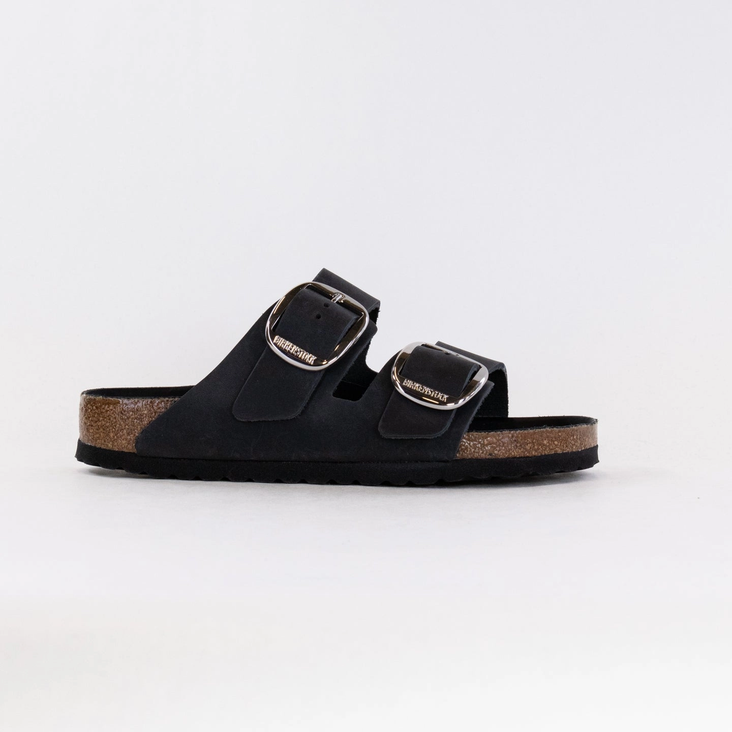 Strap Birkenstock Arizona Big Buckle (Women's) - Black Leather
