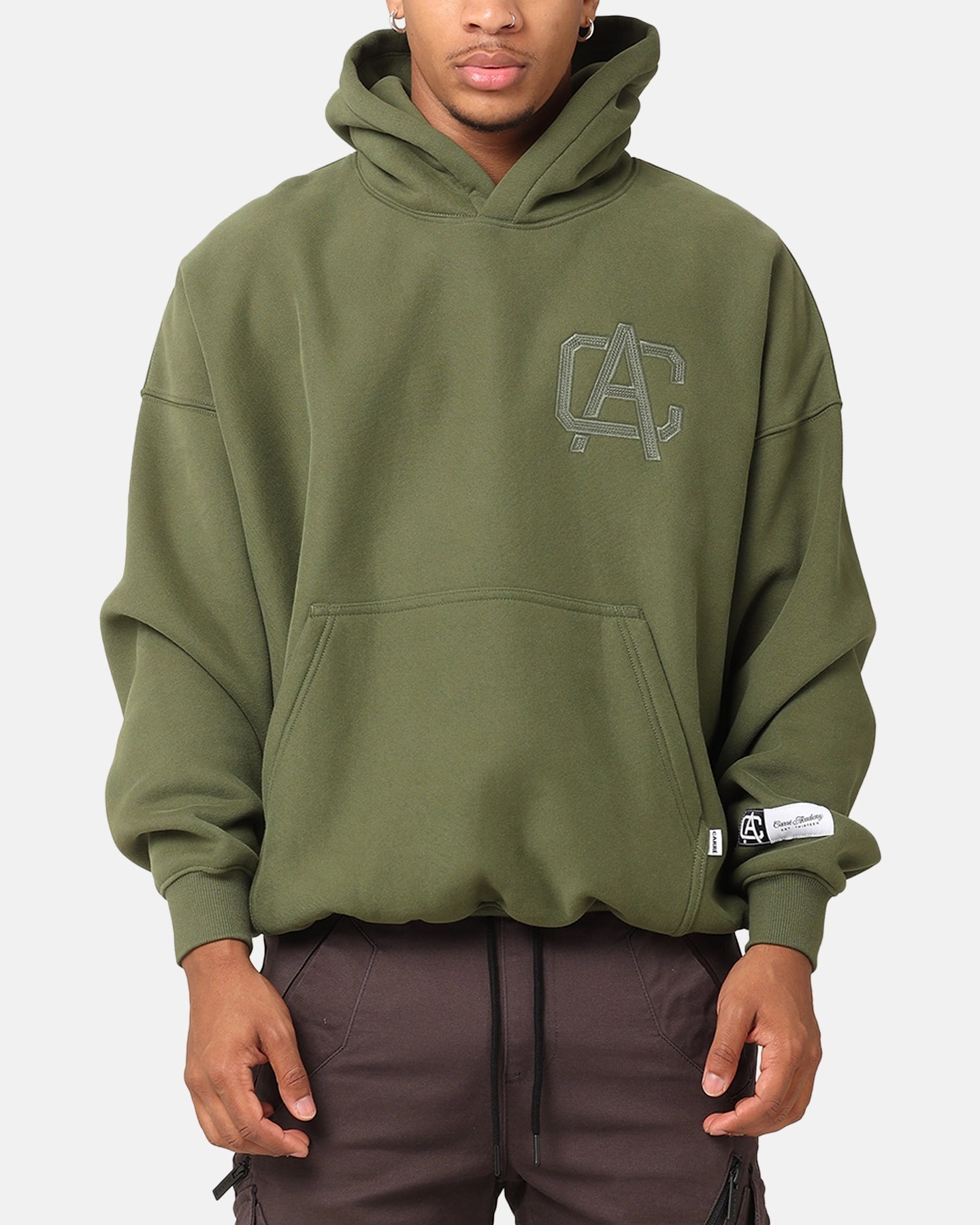 FlexibleNeckline Carre Academy V2 Oversized Hoodie Forest Green