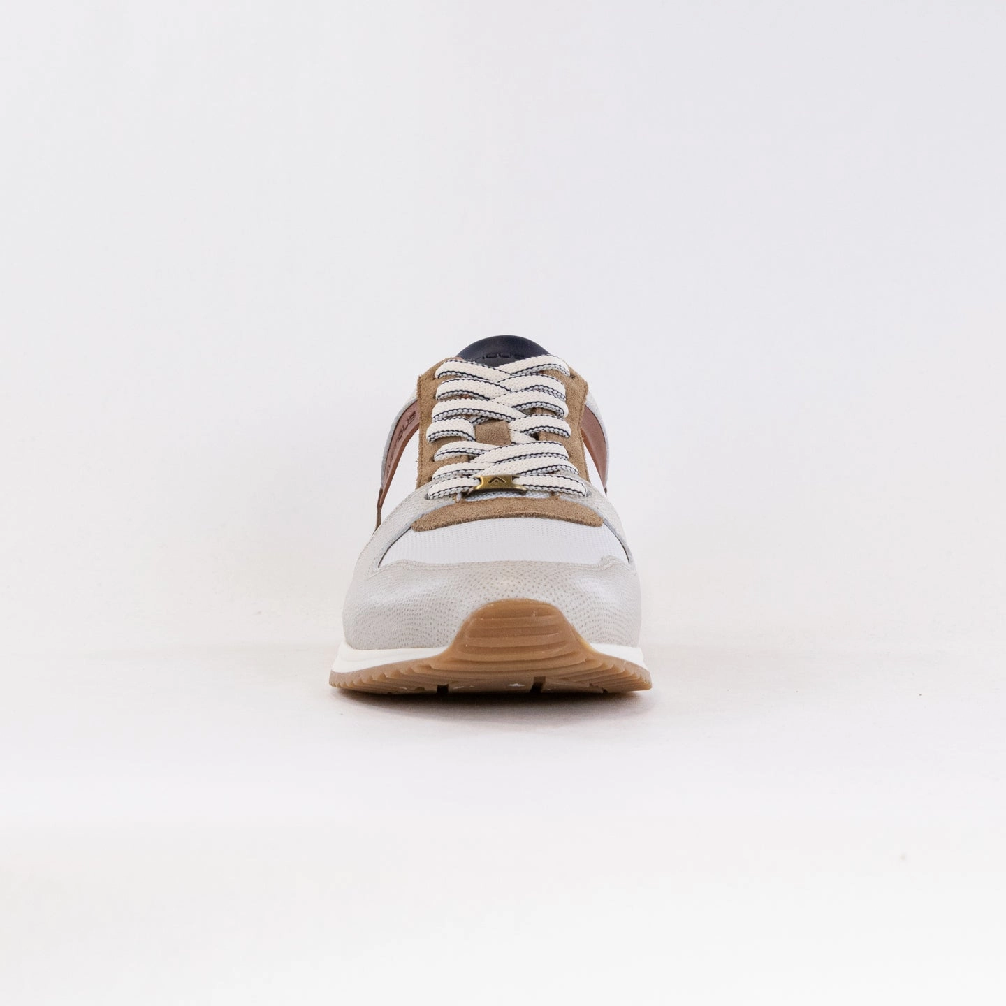 Instant Slip Rugged Sole Ambitious Slow Line Sneaker (Men's) - Leather/Textile Grey/Camel