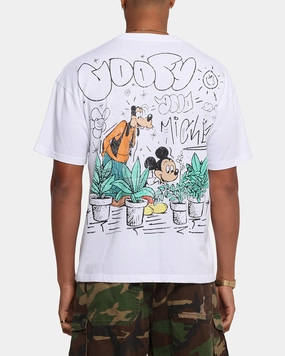 American Thrift Disney Best Friend's T-Shirt White Wind Resistant Fabric Stylish T-shirt