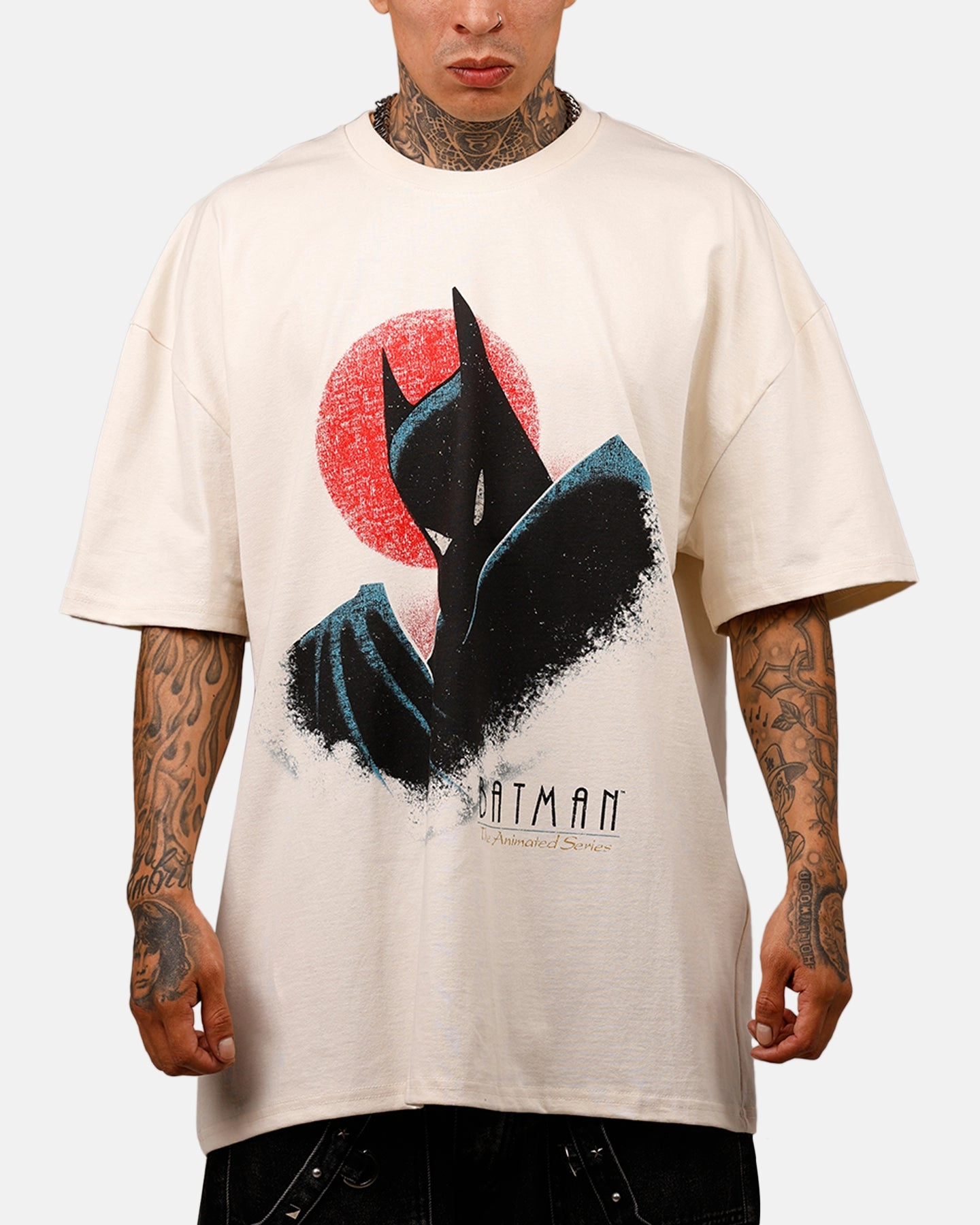 American Thrift X DC 97' Batman Heavyweight T-Shirt Off White Hidden Ventilation Zones
