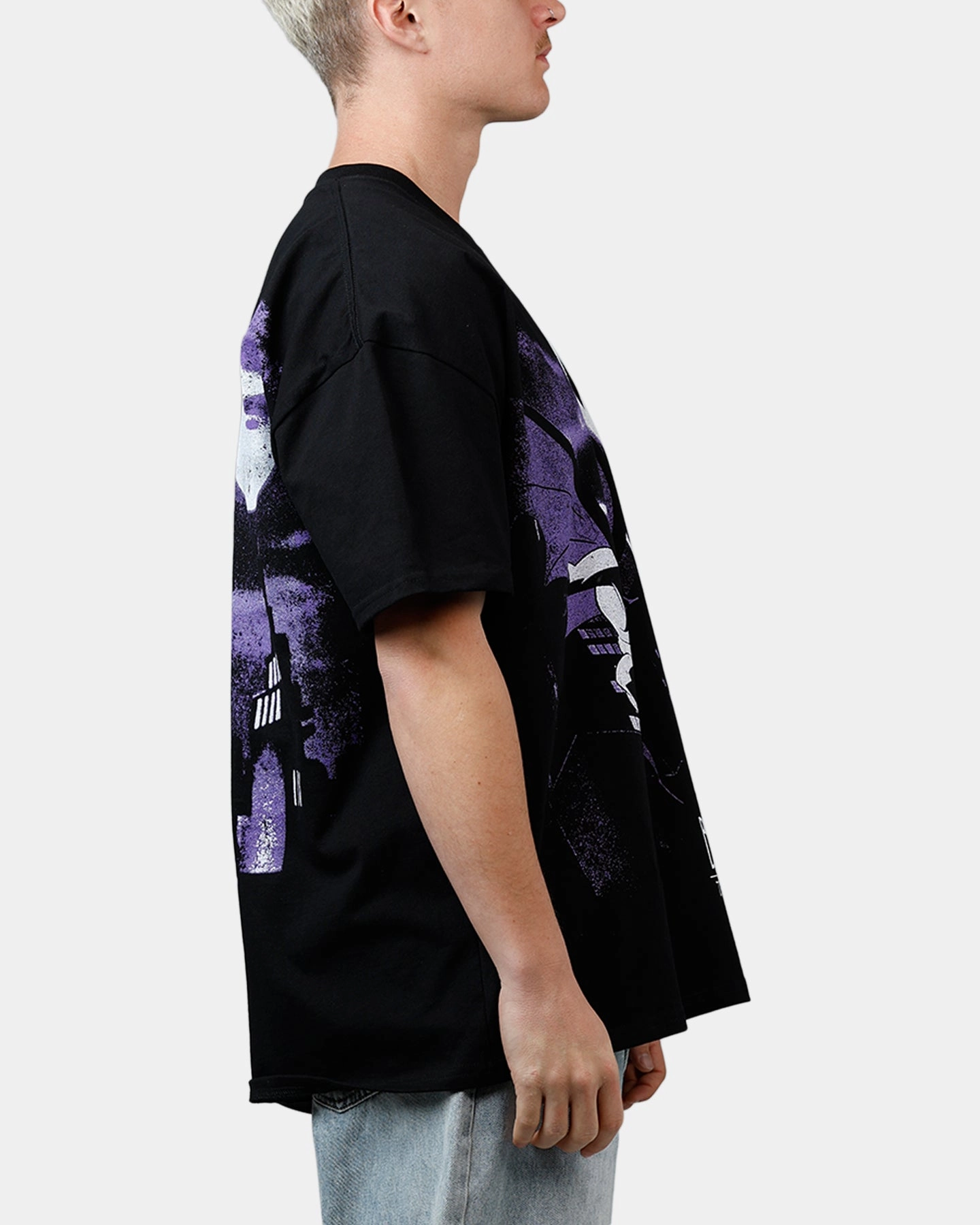 Casual Jacket American Thrift X DC Batman The Animated Series Heavyweight T-Shirt Black