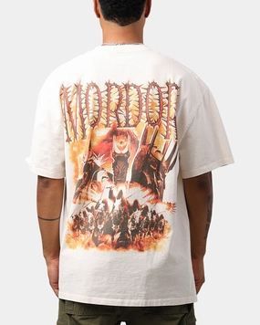 Circular Knit Technology American Thrift X Lord Of The Rings Mordor Heavyweight T-Shirt Off White