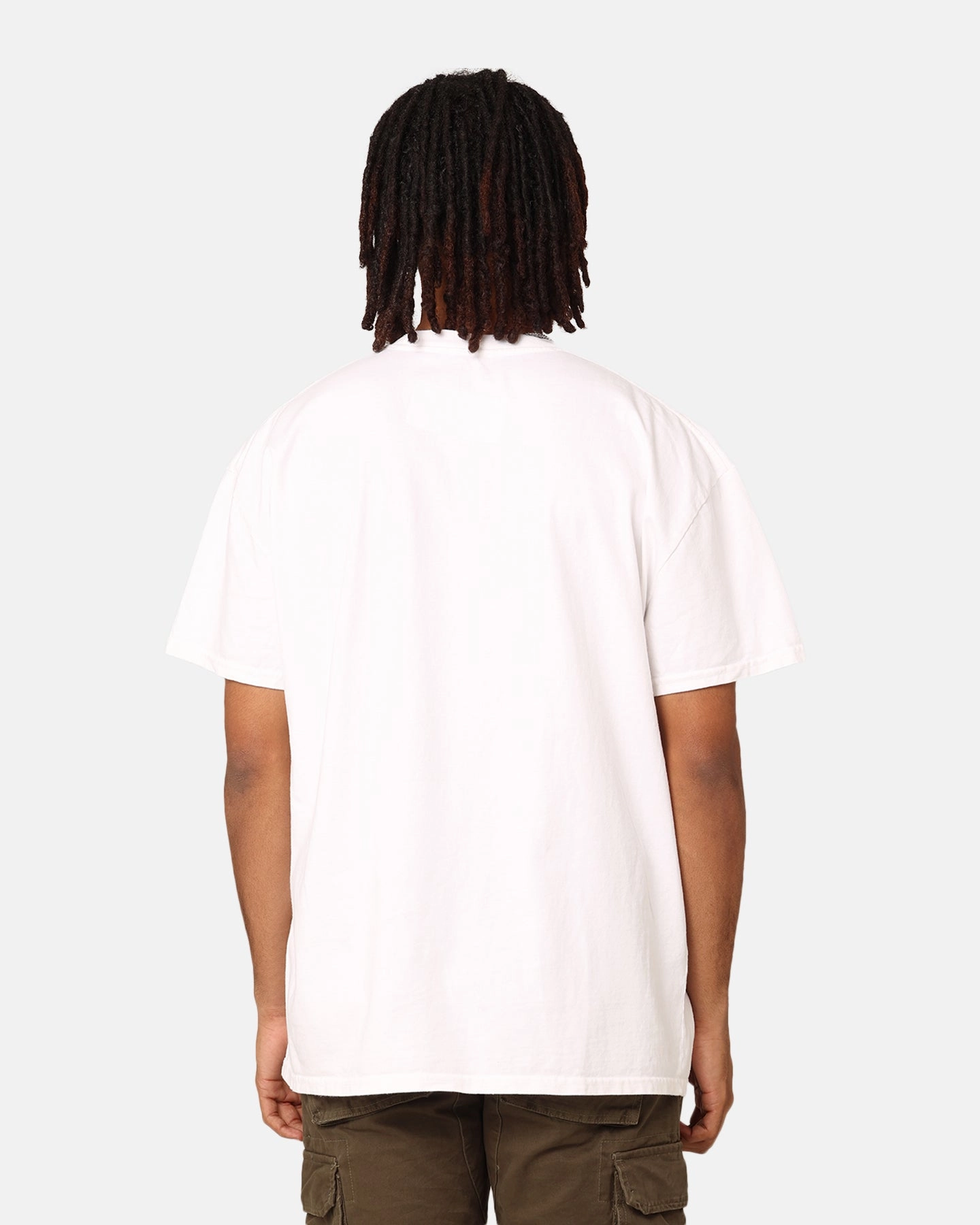 Oversized Fit American Thrift X Power Rangers Pink Ranger Big Head Heavyweight T-Shirt White