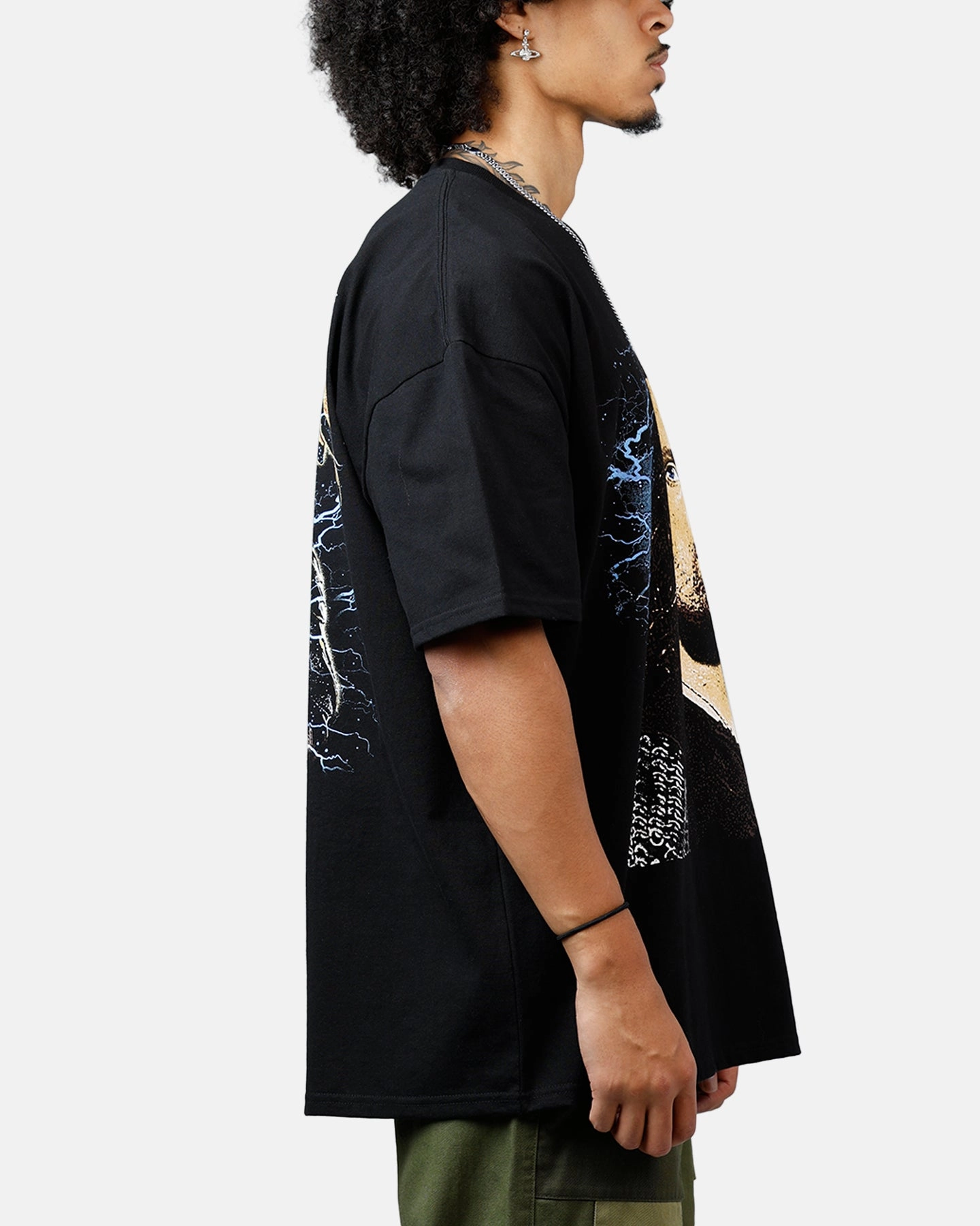 Self Cleaning Coating American Thrift X The Lord Of The Rings Aragorn Heavyweight T-Shirt Black