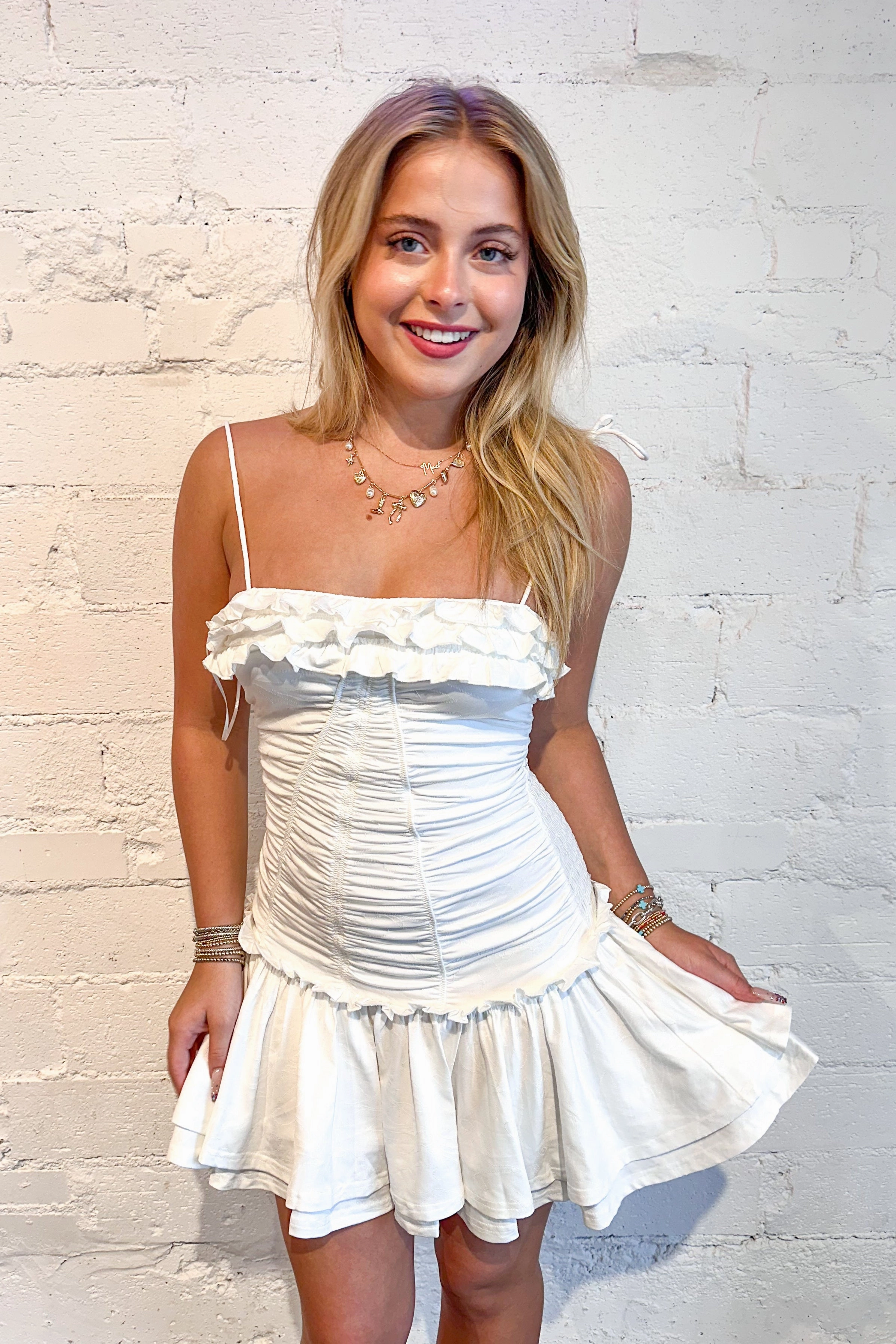 Angel Hour Mini Dress Trendy summer outfit Easy Lovely