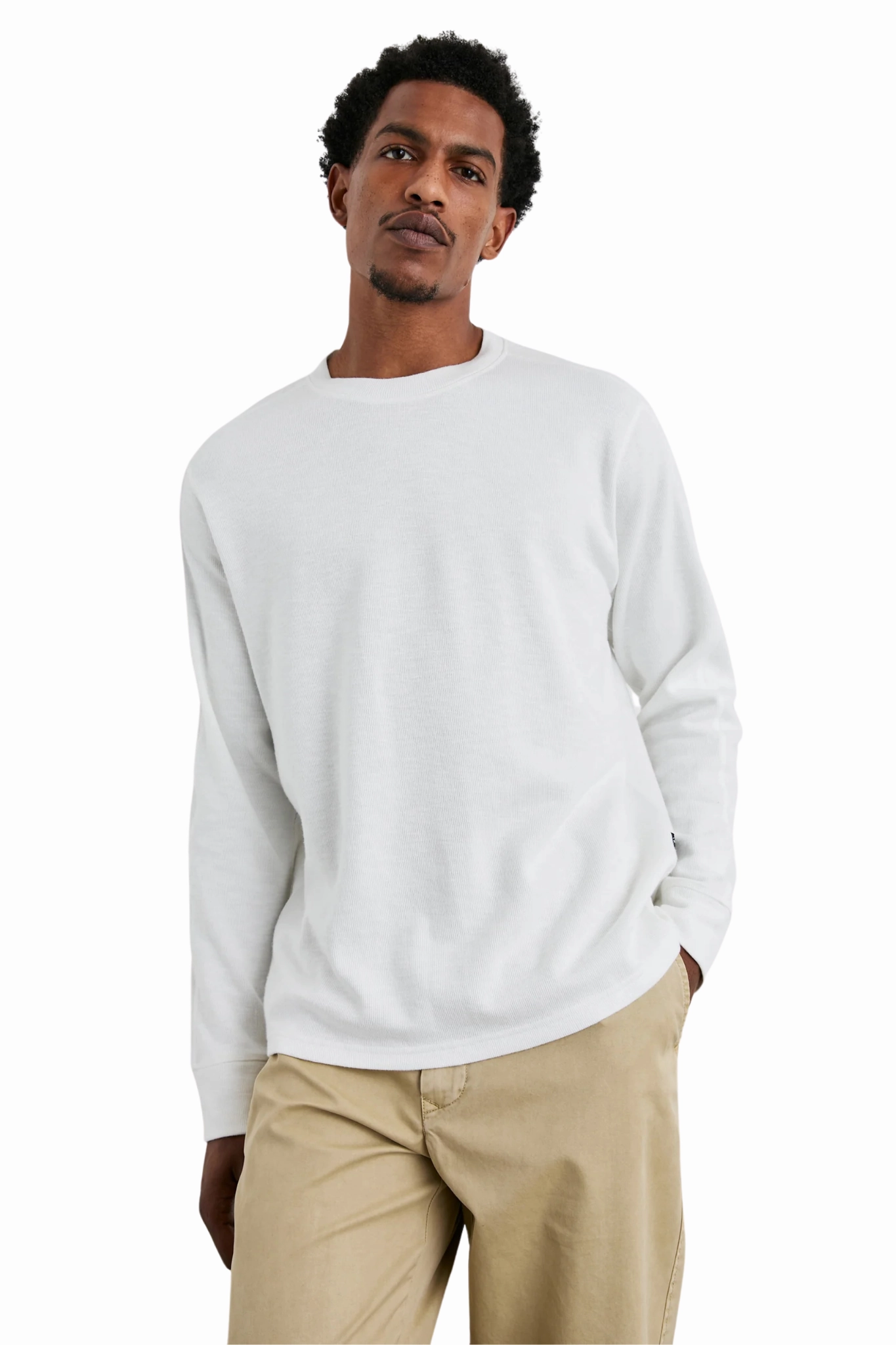 Rheese Long Sleeve in Whitecap Casual Design