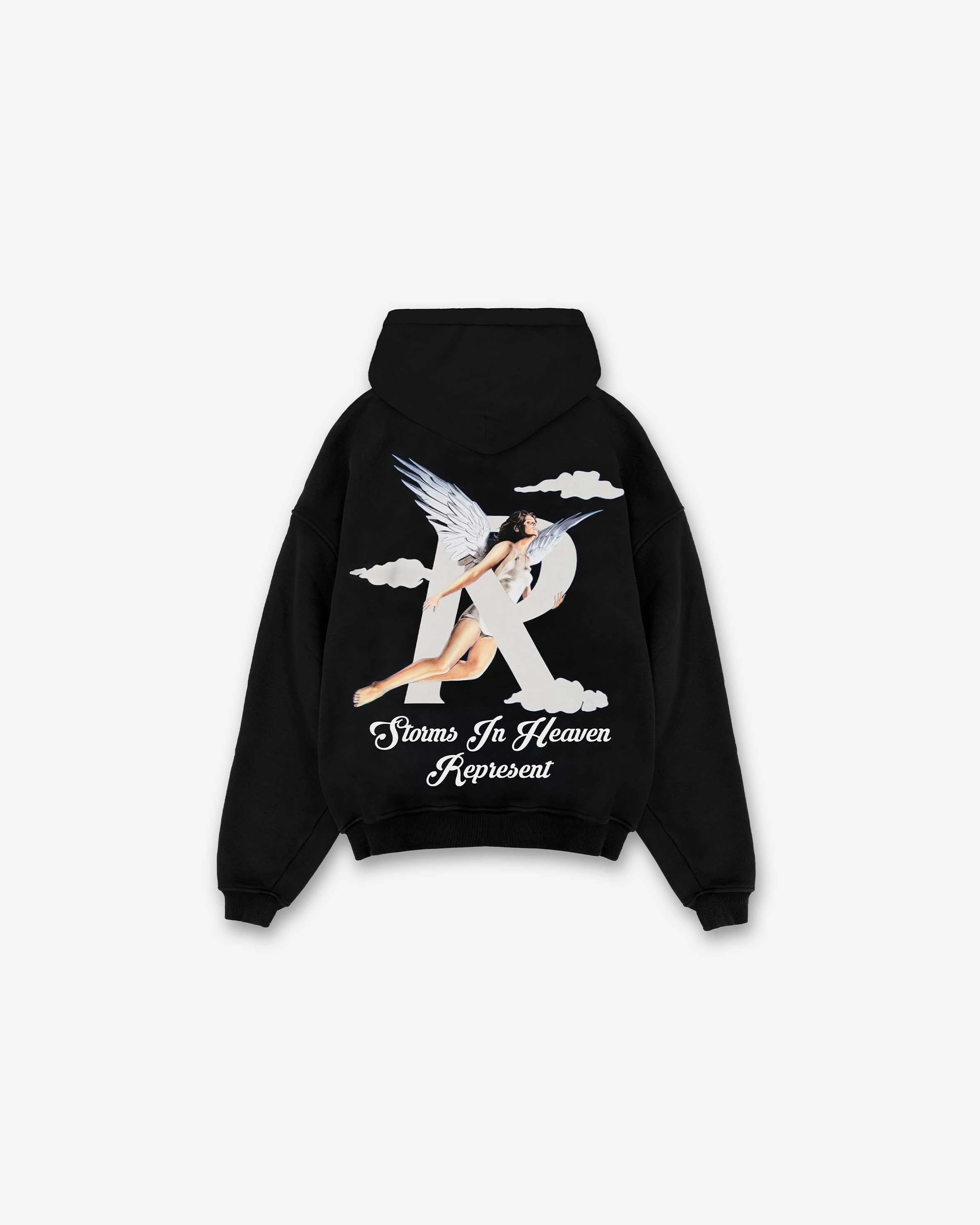 Storms In Heaven Hoodie - Black Cozy Energy Light Wear