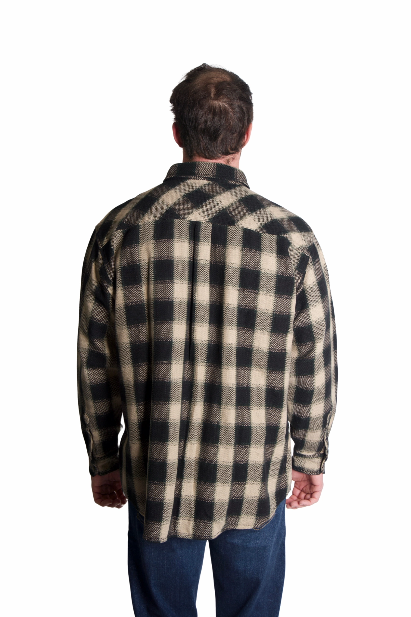 Witten Shirt in Wall Check Bold Prints Soft Feel