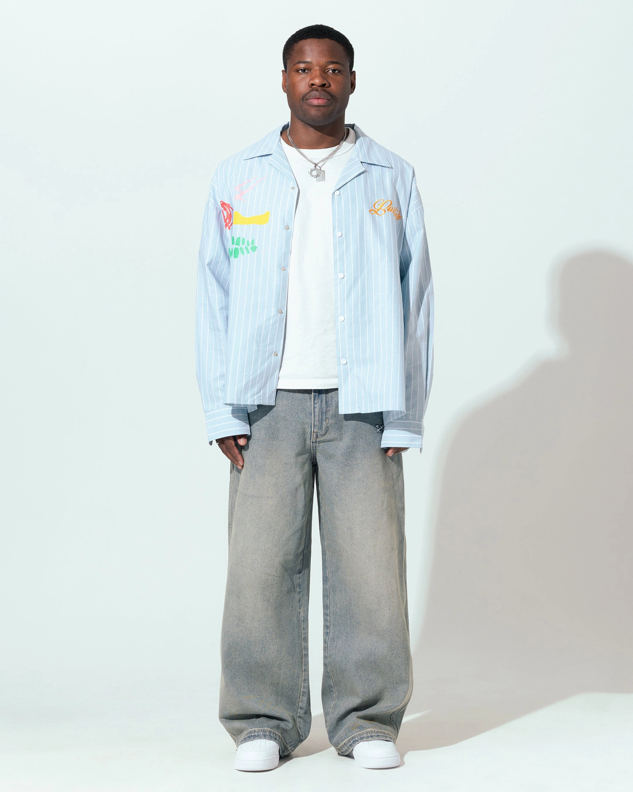 Loiter Star Born Jeans Washed Blue Abrasion Resistant Panels Perfect Movement