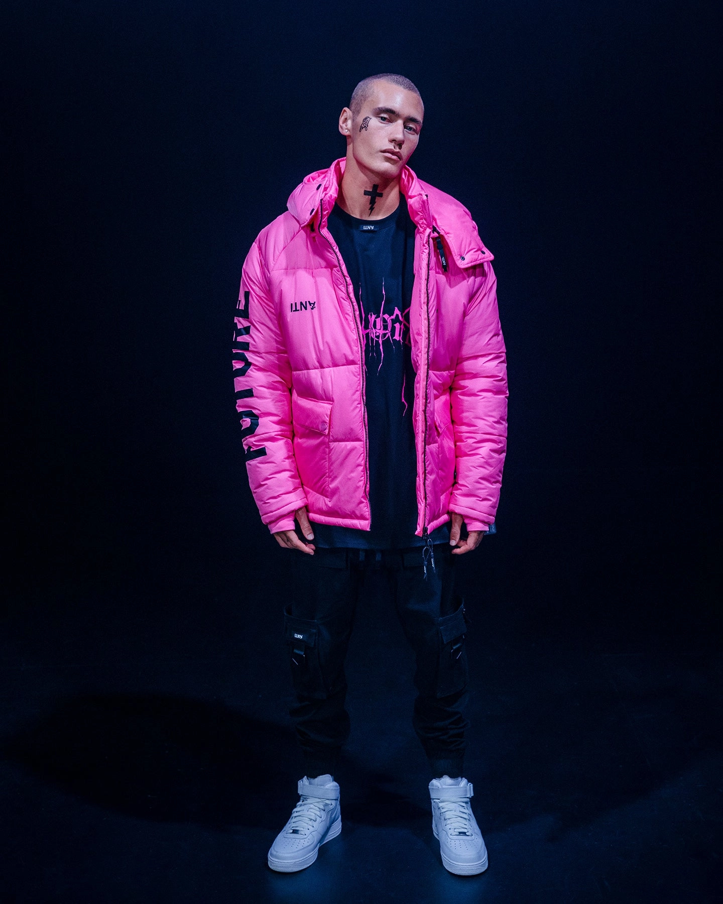 The Anti Order Hyphen ATD Puffer Jacket Lethal Pink LowProfileStitching