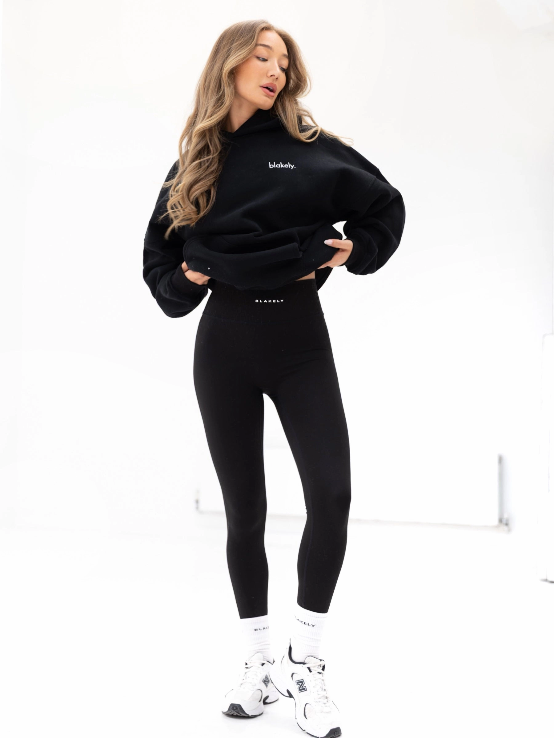 Fitness wear Active Wear Sami Oversized Hoodie - Black