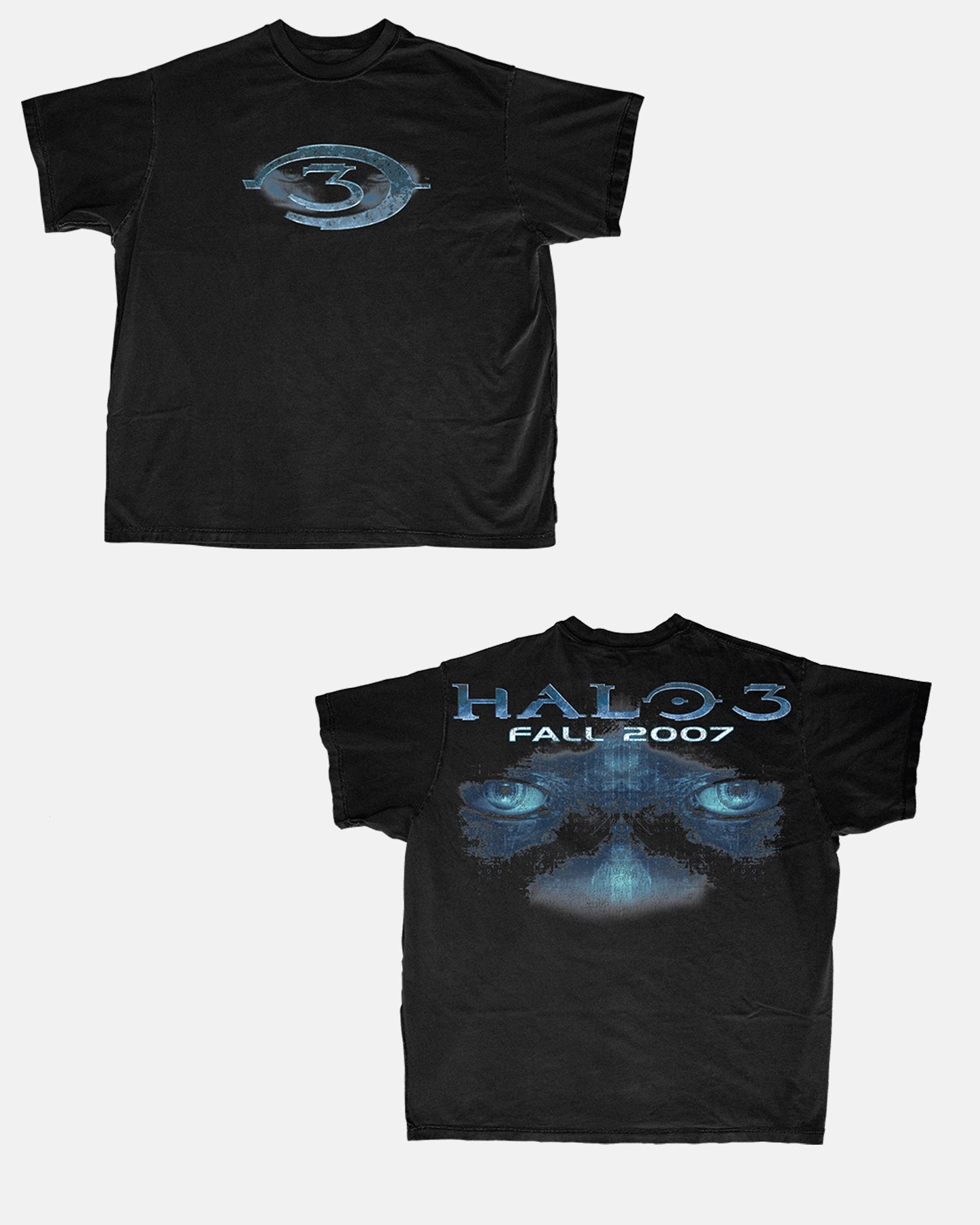 Goat Crew x Halo 3 T-Shirt Gift Box Black Anti Fade Technology Torsion Support Structure