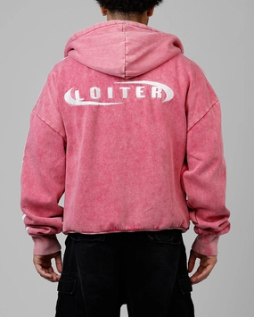 Loiter Night Vision Hoodie Washed Purple AntiStaticFabric