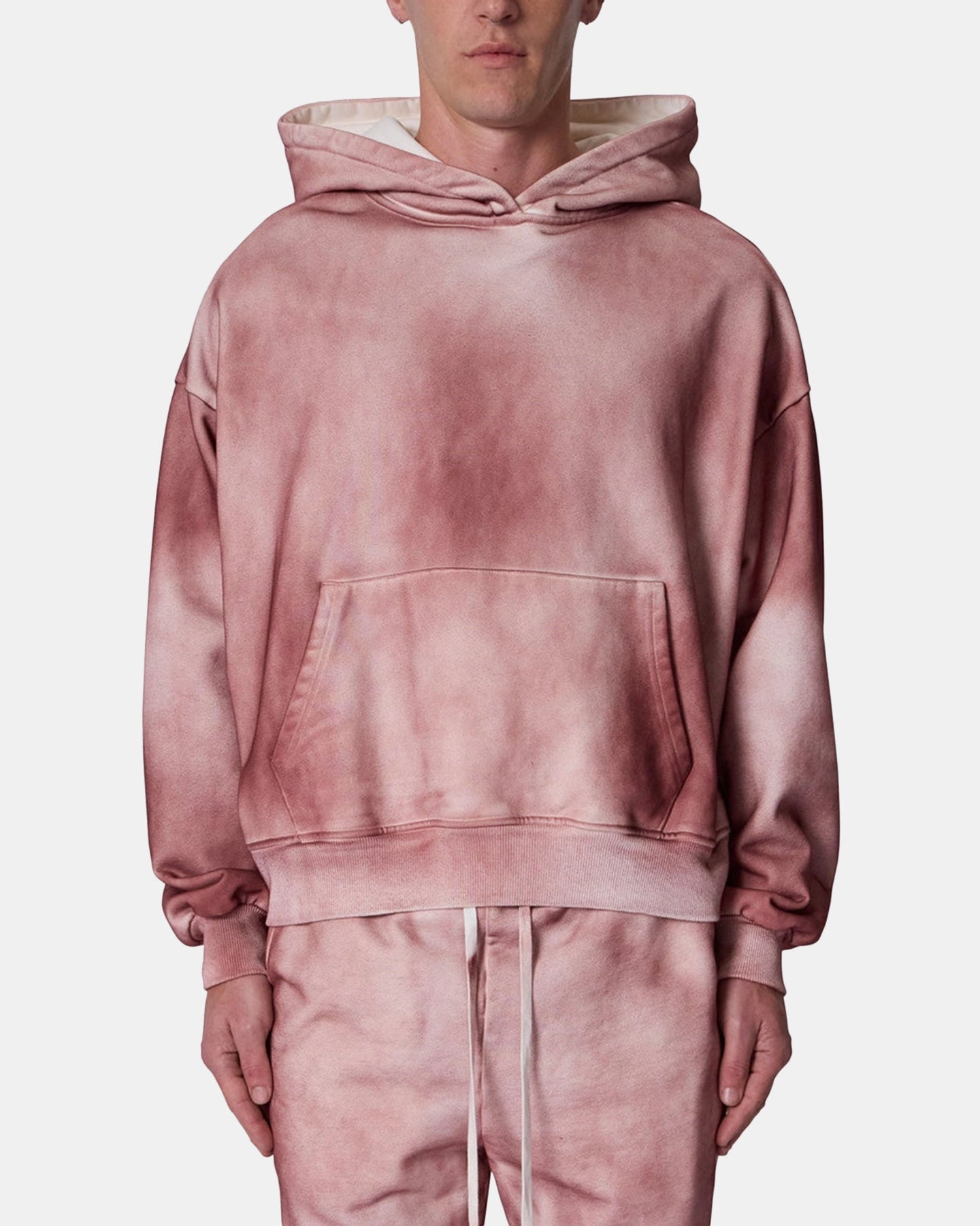 MNML Optic Graded Hoodie Red HighStrength Threadwork