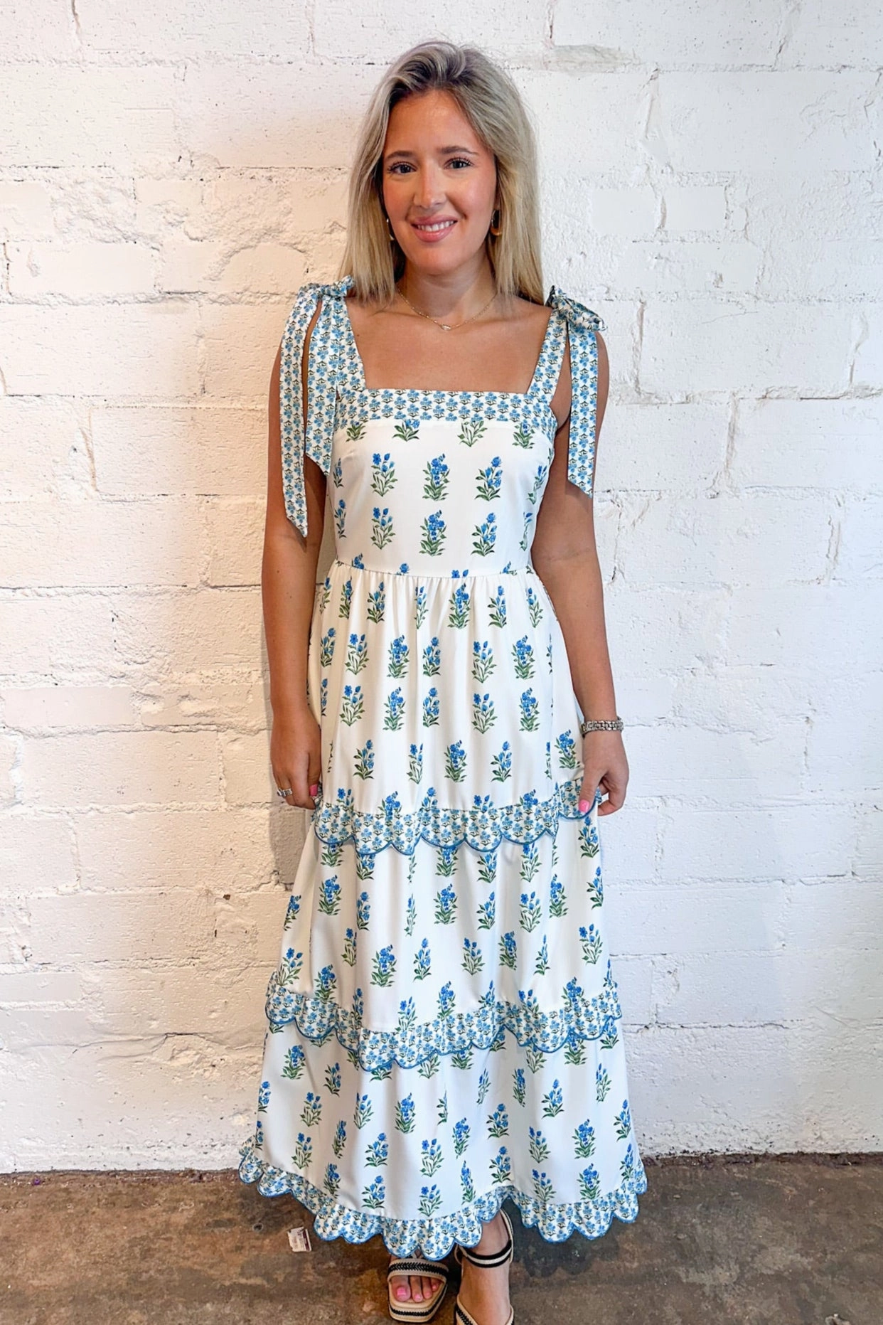 Soft Fit Wear April Showers Maxi Dress