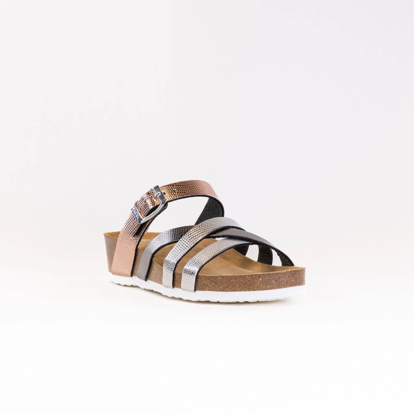 Casual Shoes Smart Comfort Ara Beth Sandal (Women's) - Silver/Anthracite/Rose