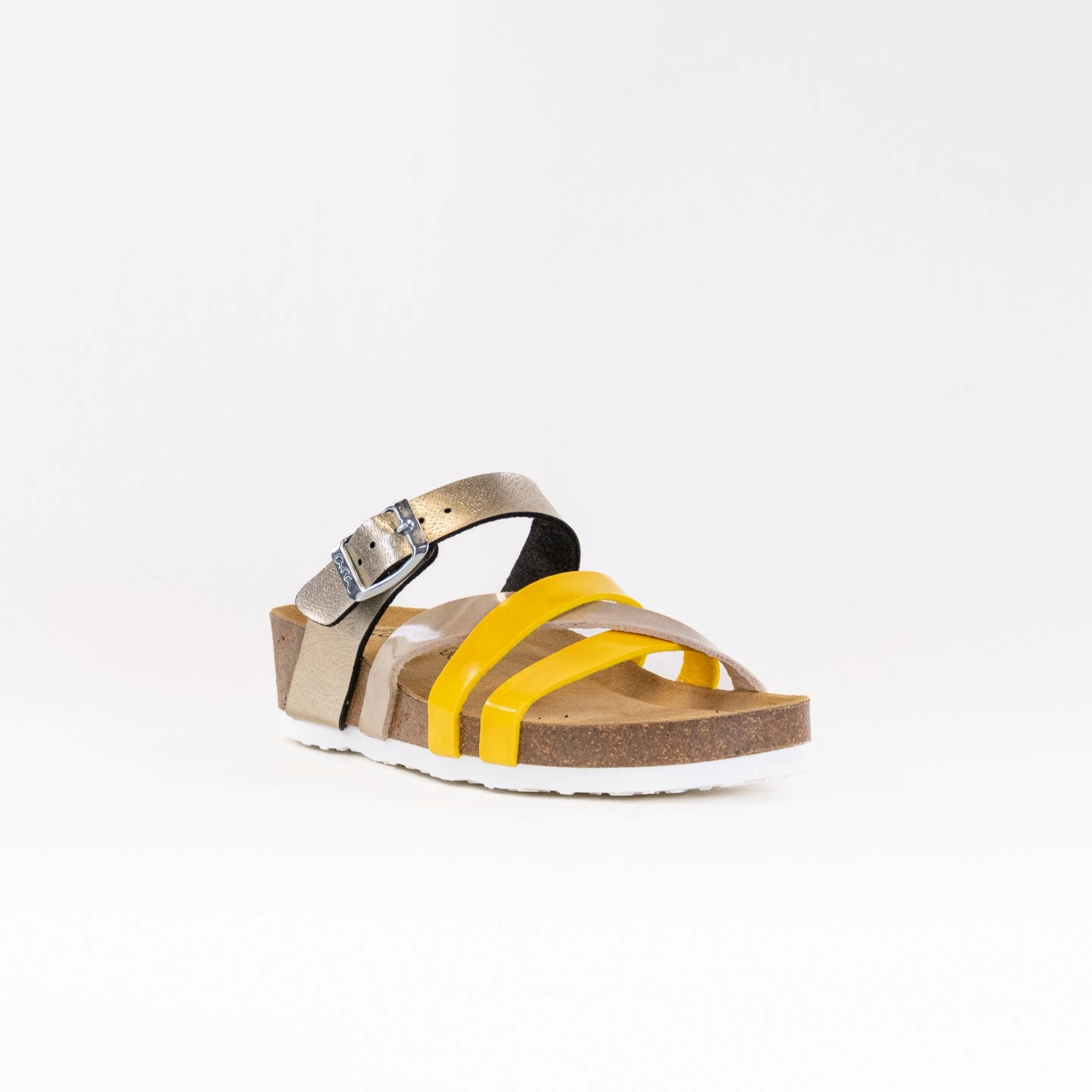 Ara Beth Sandal (Women's) - Sun/Camel/Platin Urban Chill Footbed Padding