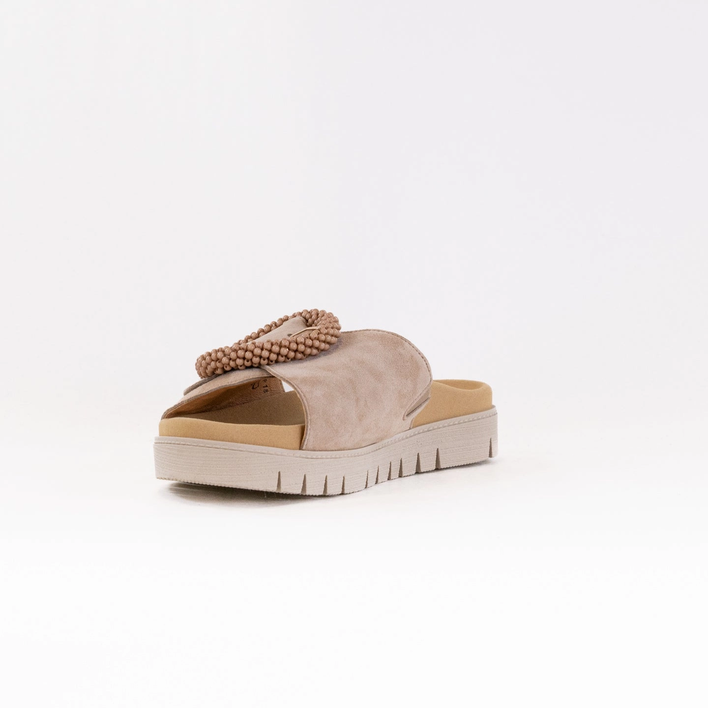 Gabor 63.745 Sandal (Women's) - Caramel Durable Outsole Lug Pattern