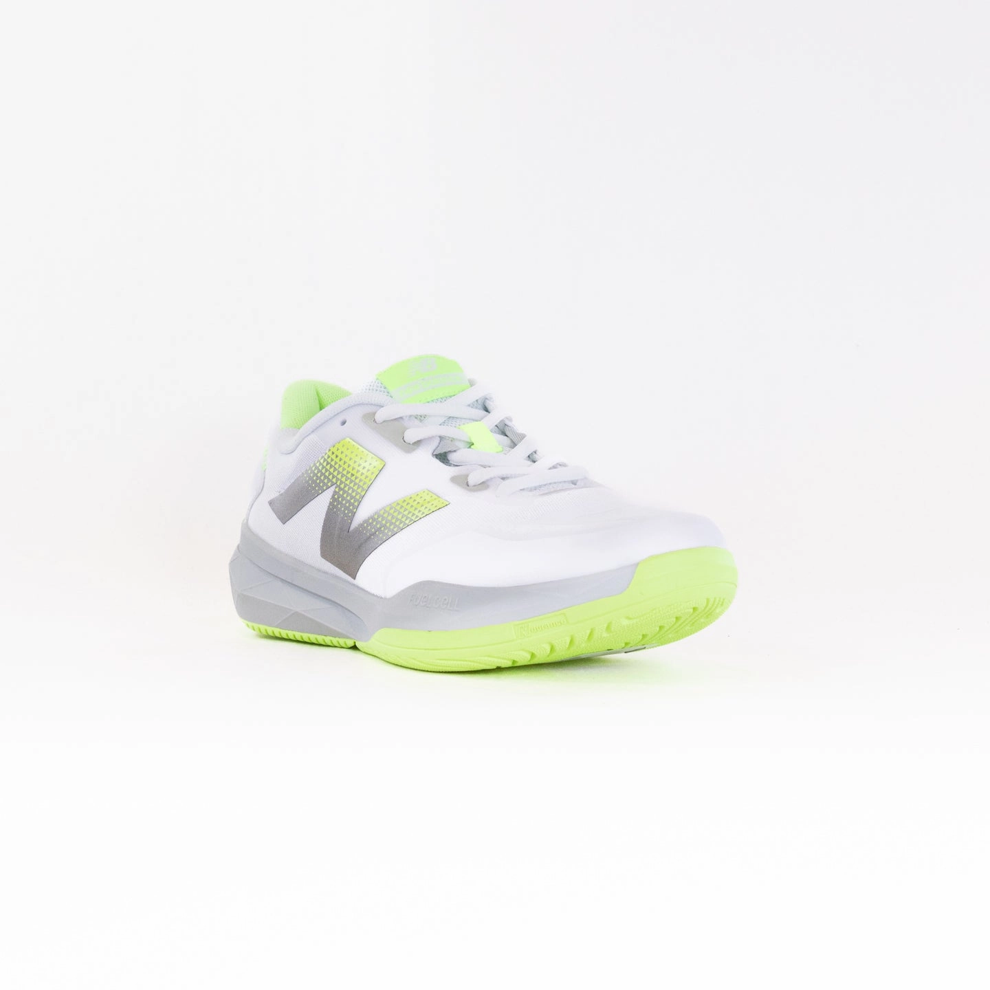 New Balance Tennis-Hard Court (Women's) - White Green fitness class running in international races shoes