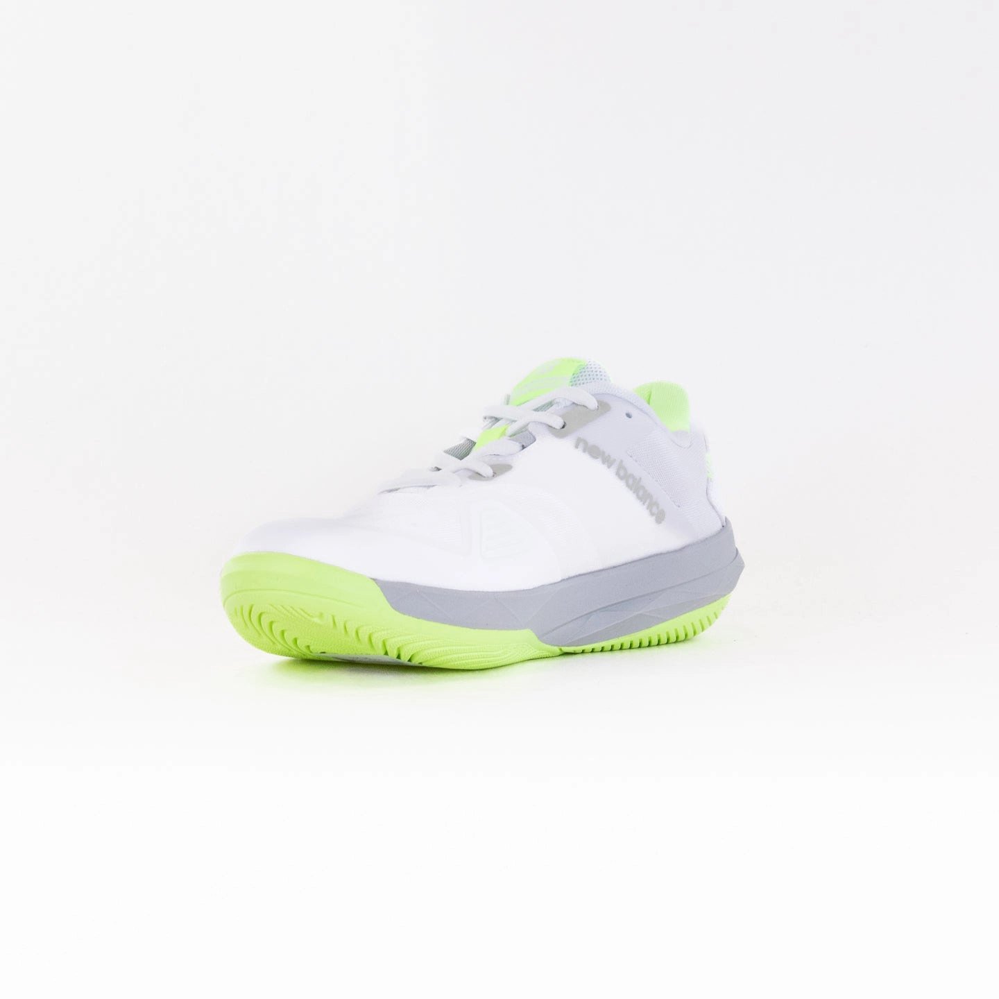 casual running footwear Adaptive Comfort New Balance Tennis-Hard Court (Women's) - White Green