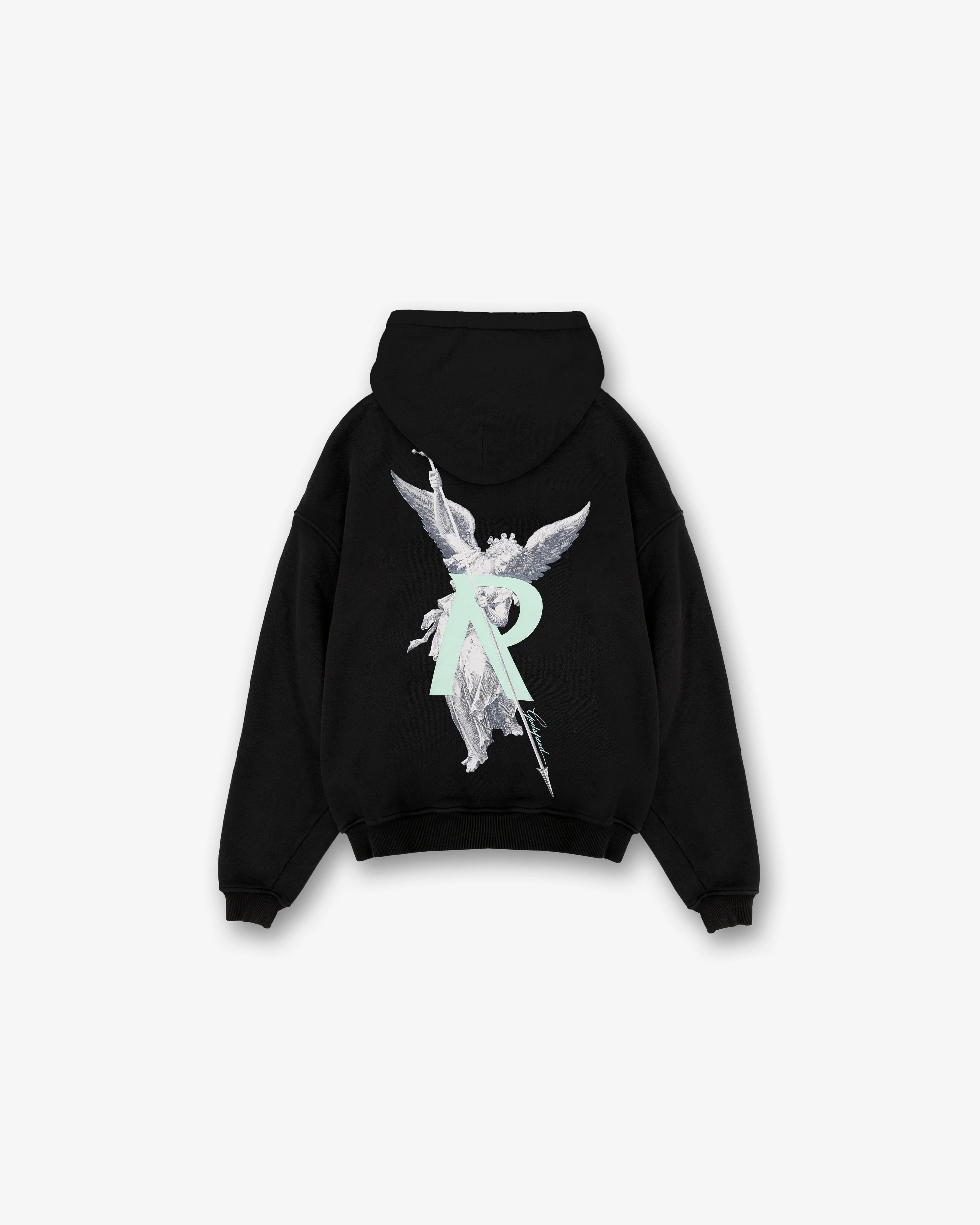 DIY wear Mountain Wear Archangel Initial Hoodie - Jet Black
