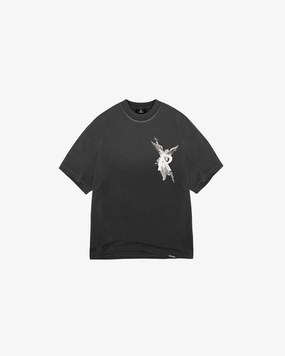 Airflow Ventilation System Archangel T-Shirt - Stained Black