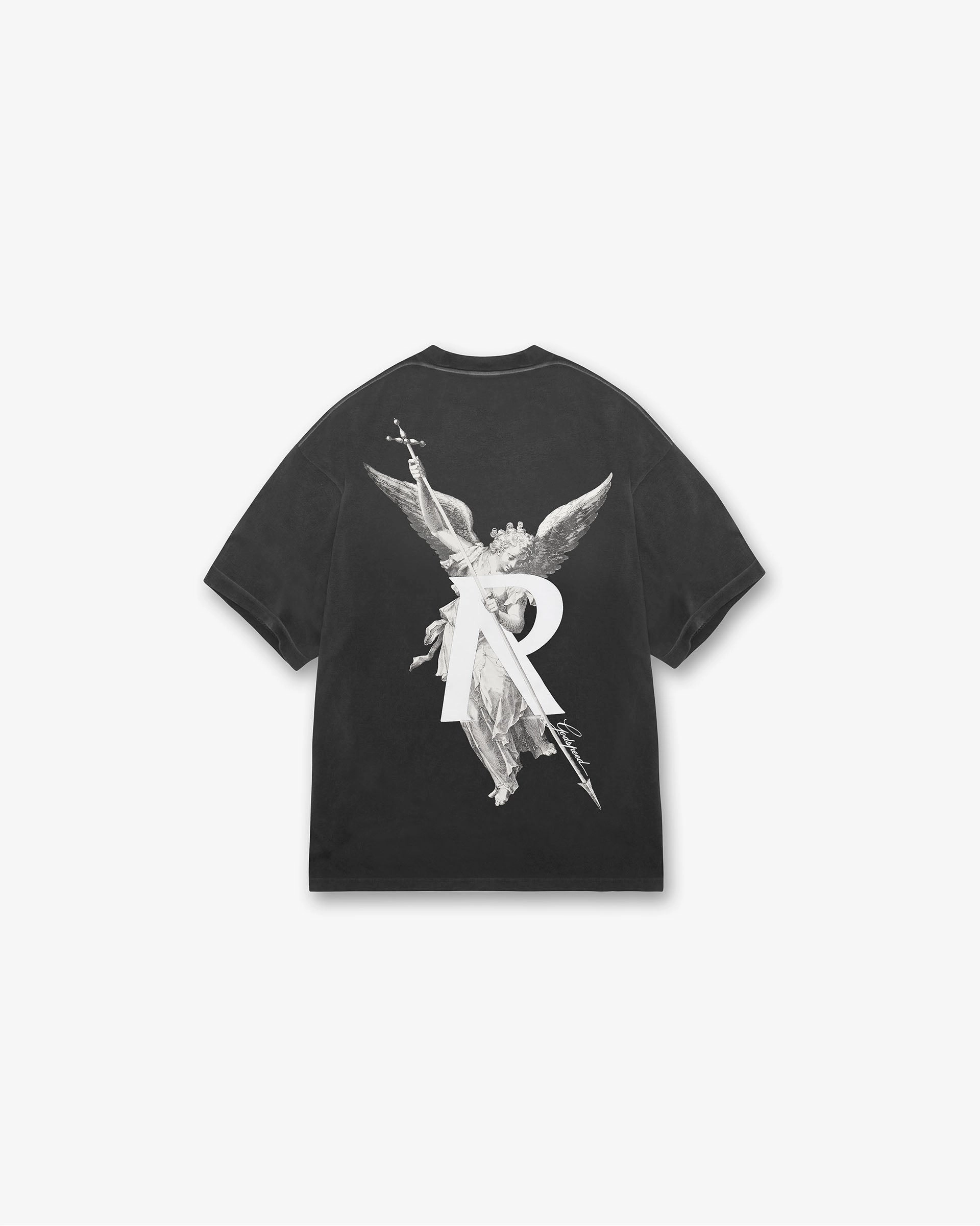 Archangel T-Shirt - Stained Black Soft Comfort Wear