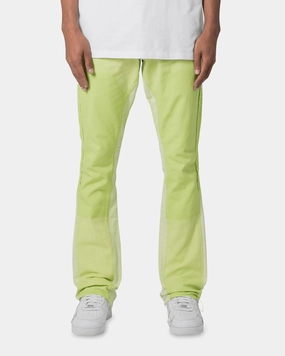 Versatile Comfort MNML B501 Flare Denim Jeans Green