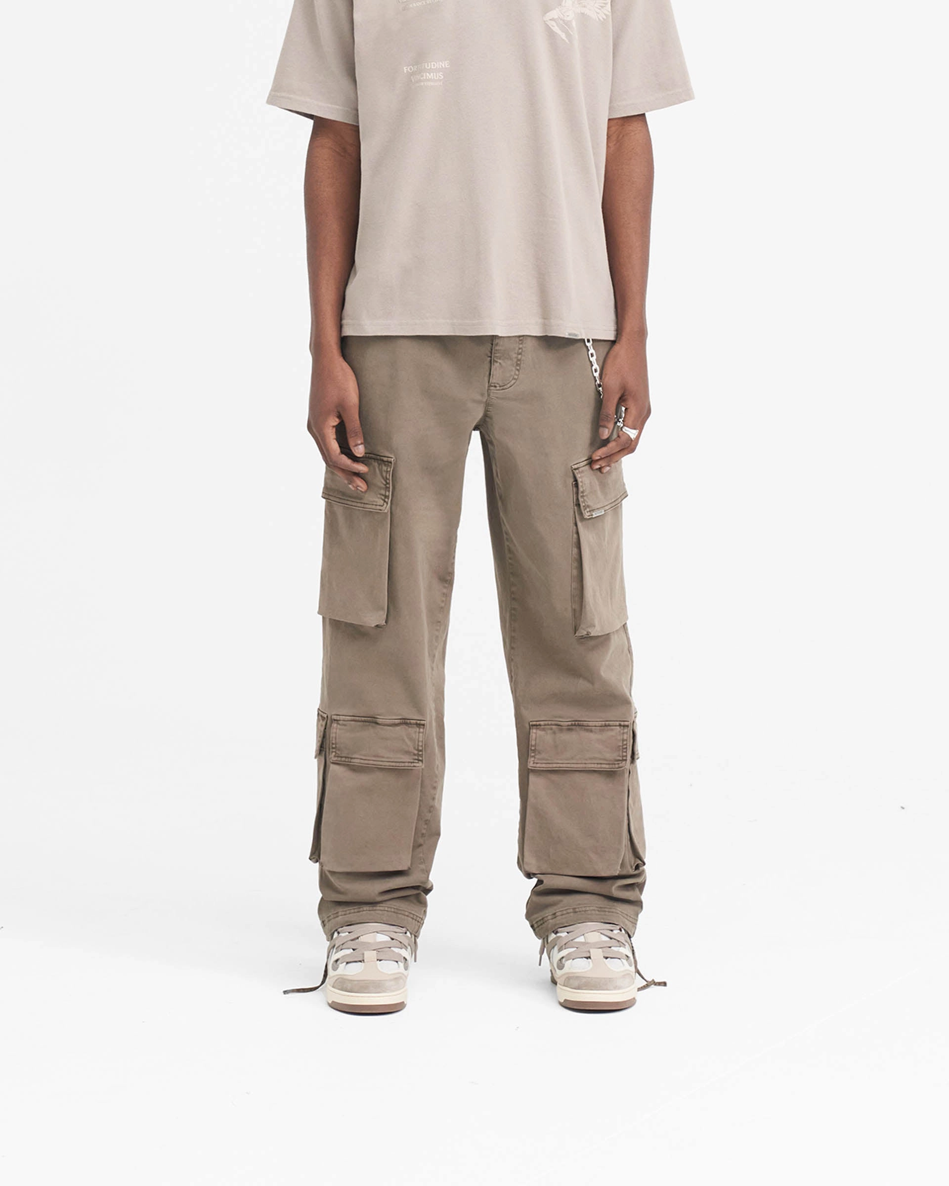 Baggy Cargo Pant - Dawn Light Fabric Adjustable Fit
