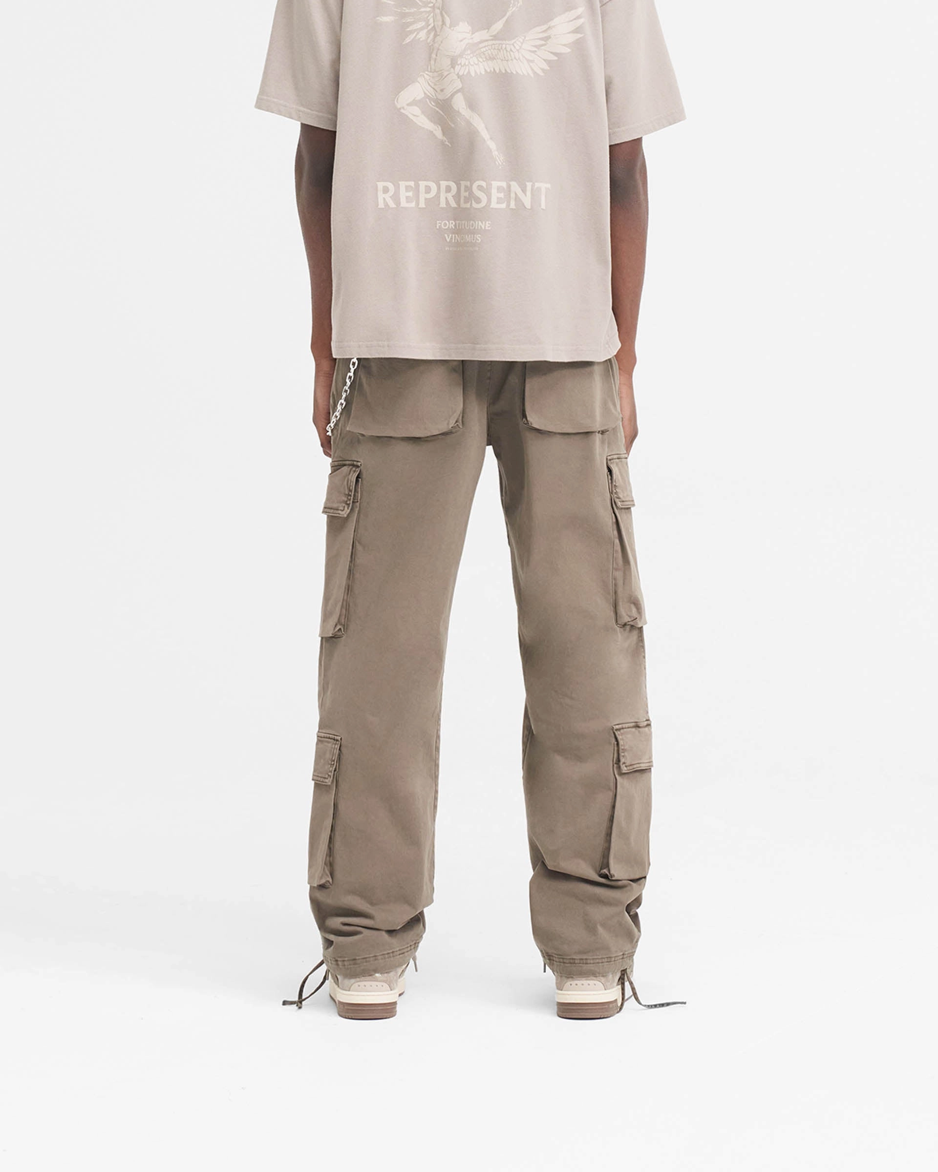 Quick Slip Baggy Cargo Pant - Dawn