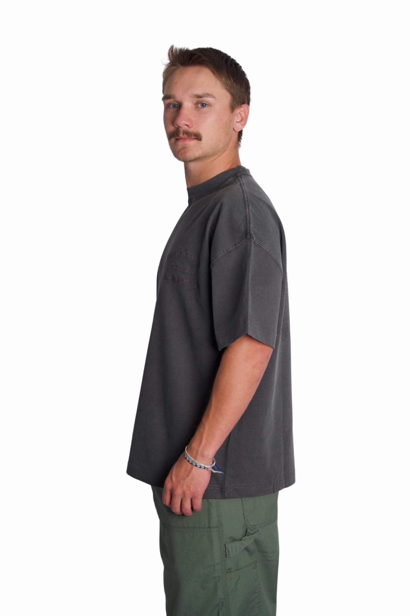 Comfortable Collar Professional Appearance Bait Shack Tshirt in Black