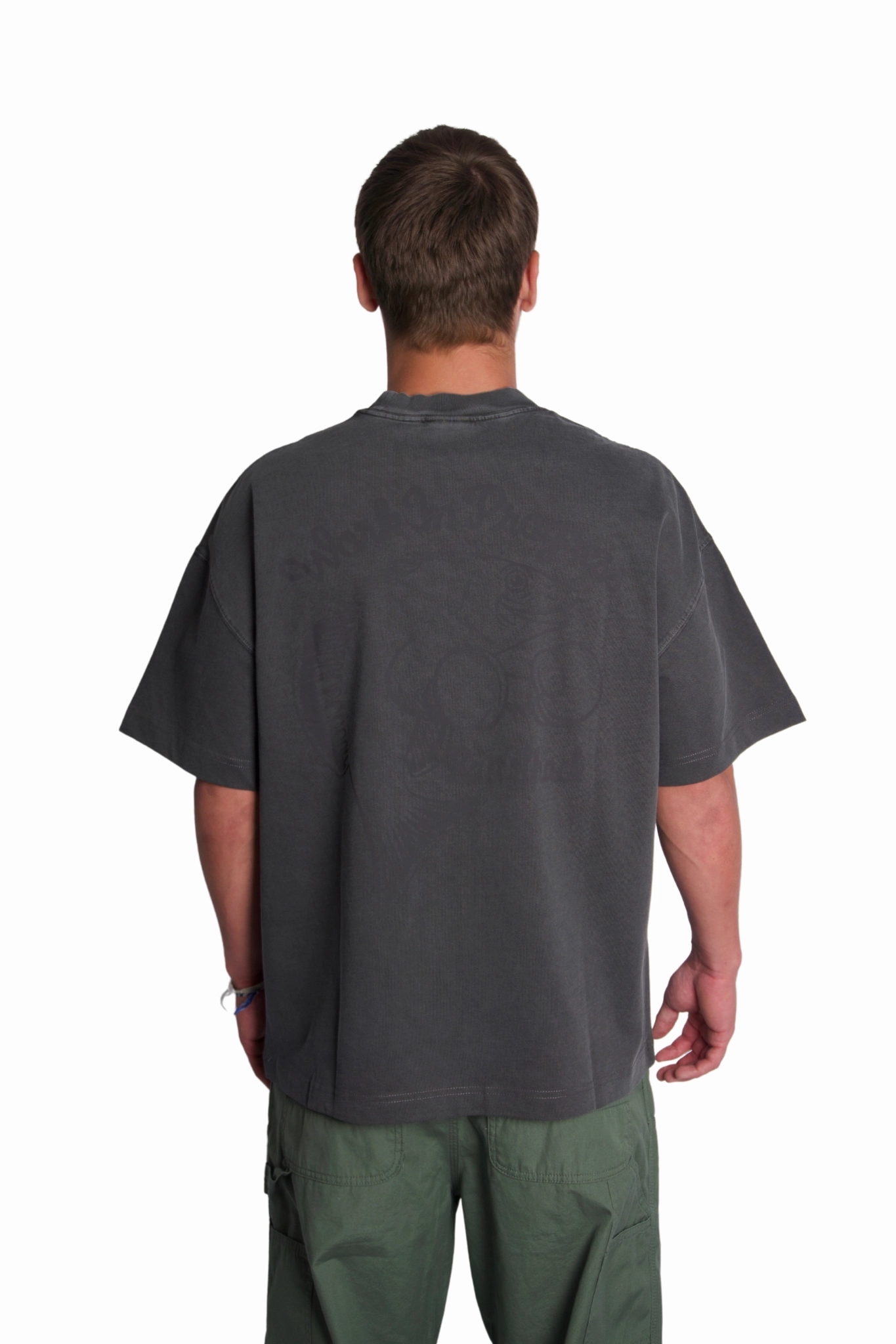 Stylish Collar Bait Shack Tshirt in Black