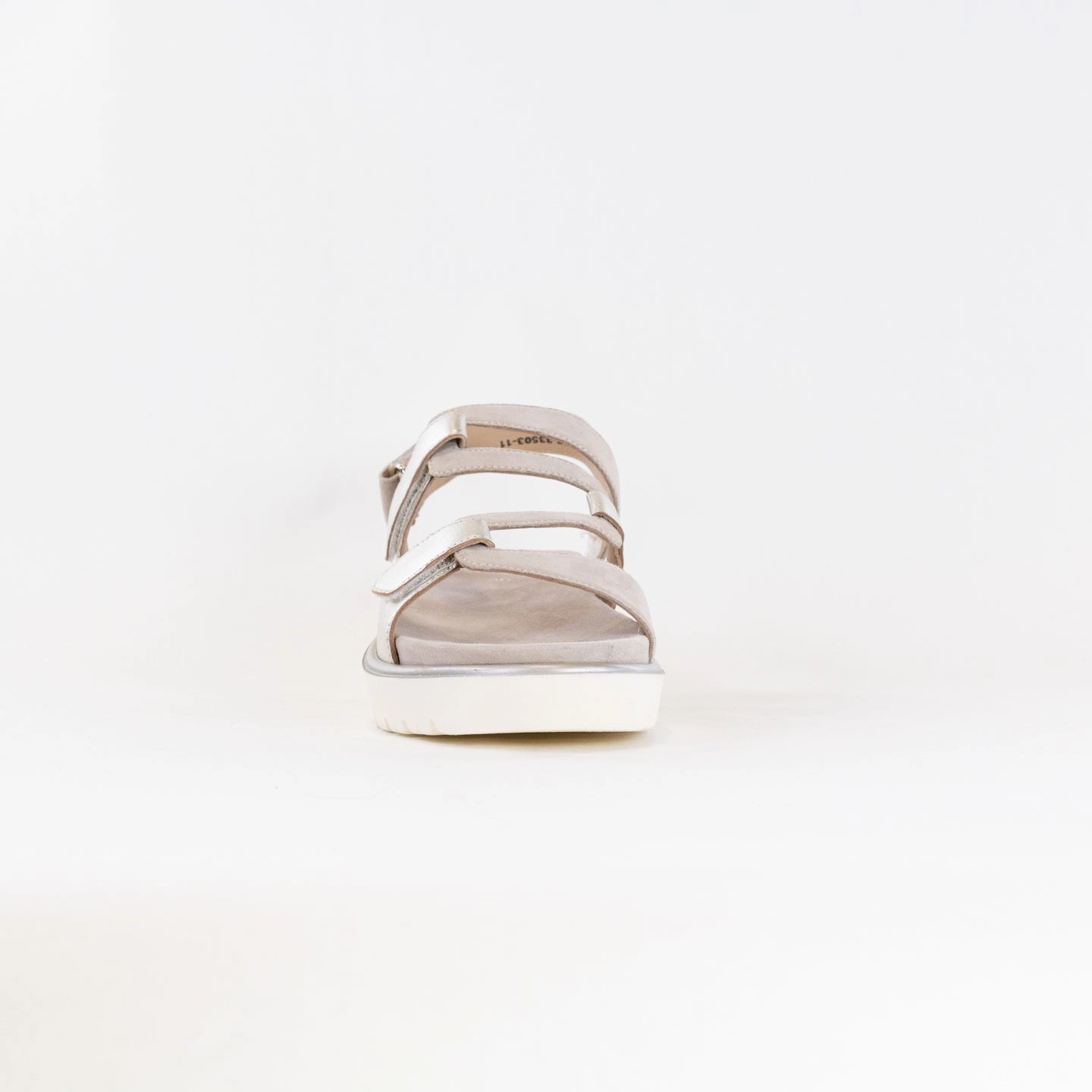 Closed Toe Design High-Quality Material Ara Bayview Sandal (Women's) - Platinum/Sand